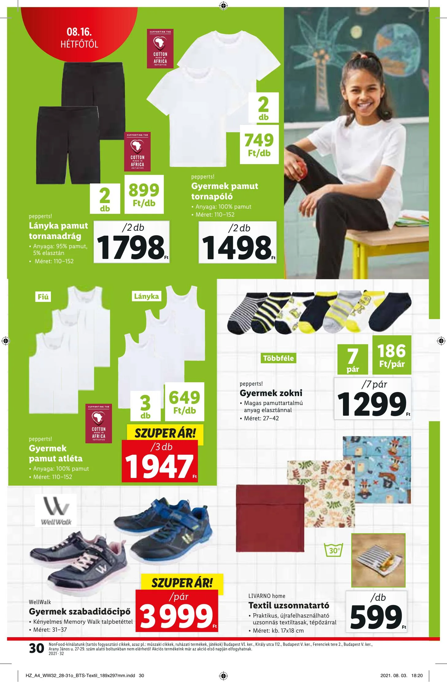 Lidl akciós újság 08.12–08.18 – 30. oldal