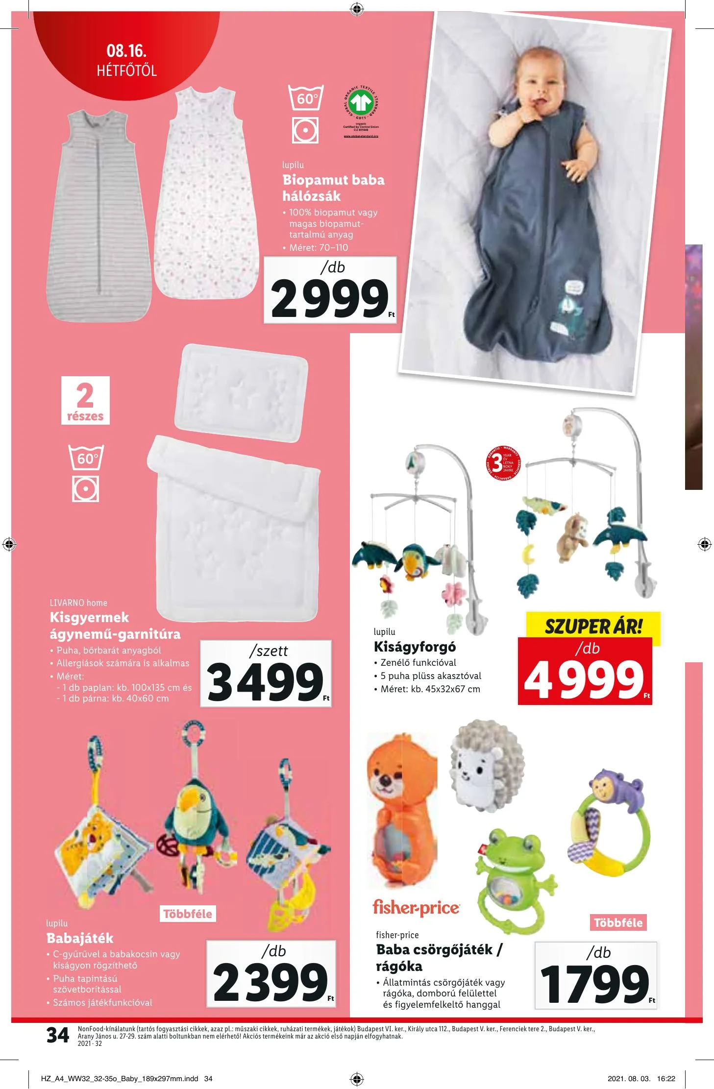 Lidl akciós újság 08.12–08.18 – 34. oldal