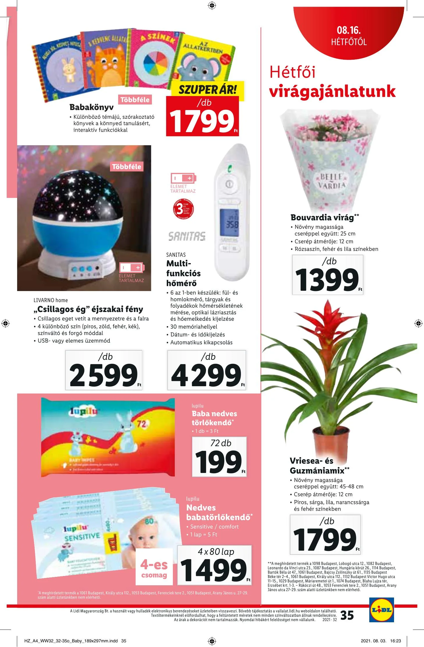 Lidl akciós újság 08.12–08.18 – 35. oldal