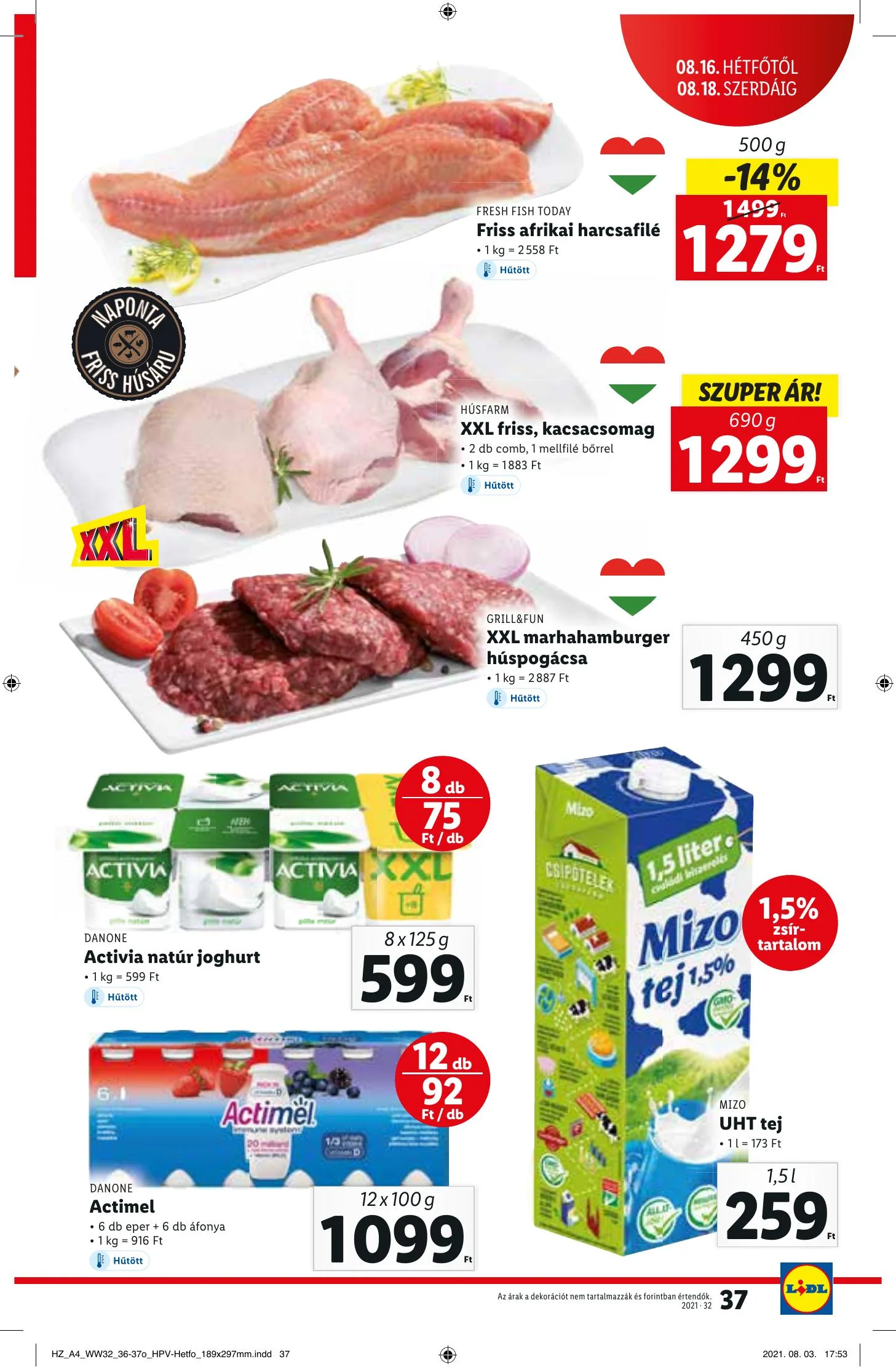 Lidl akciós újság 08.12–08.18 – 37. oldal