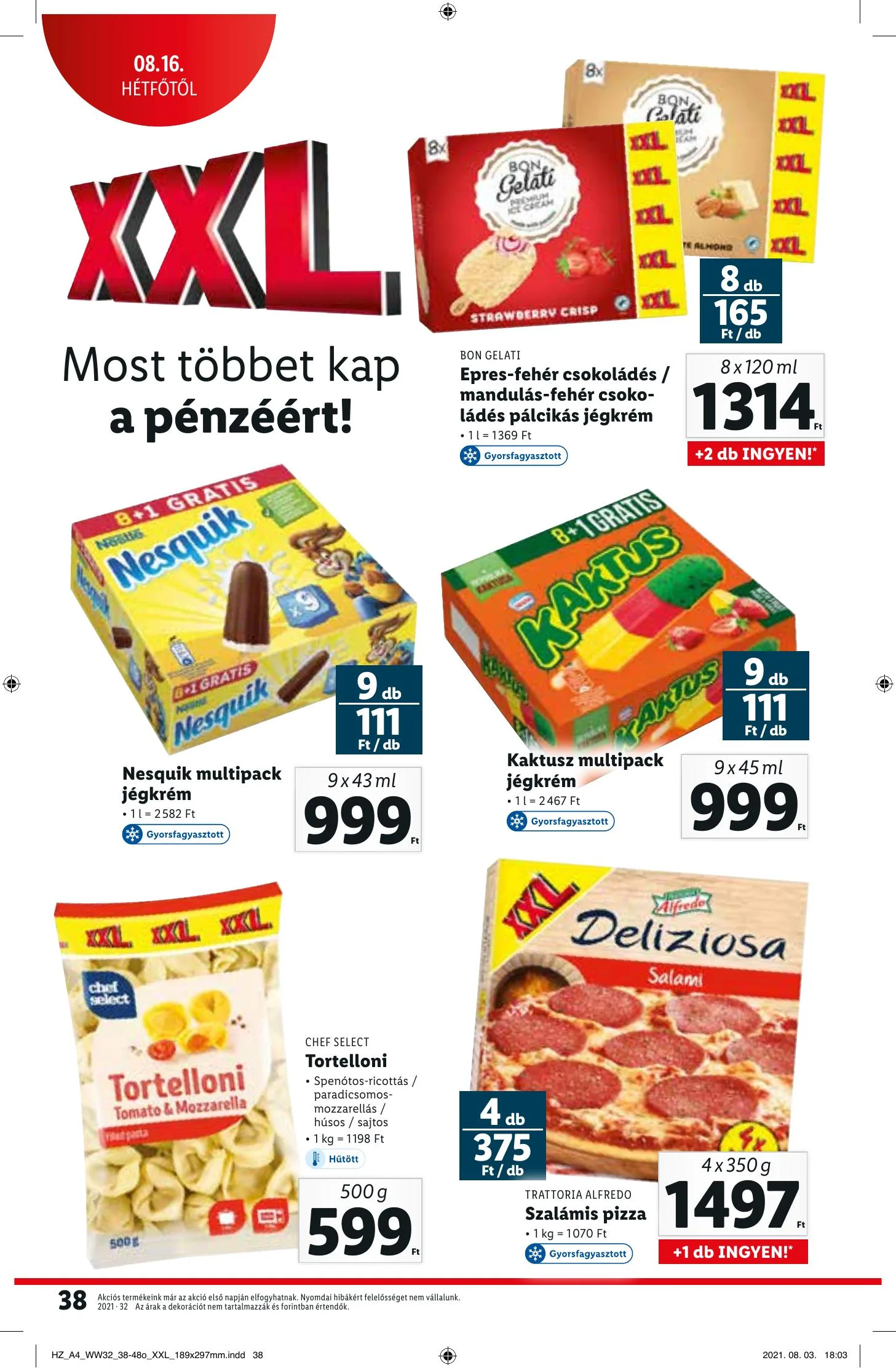 Lidl akciós újság 08.12–08.18 – 38. oldal