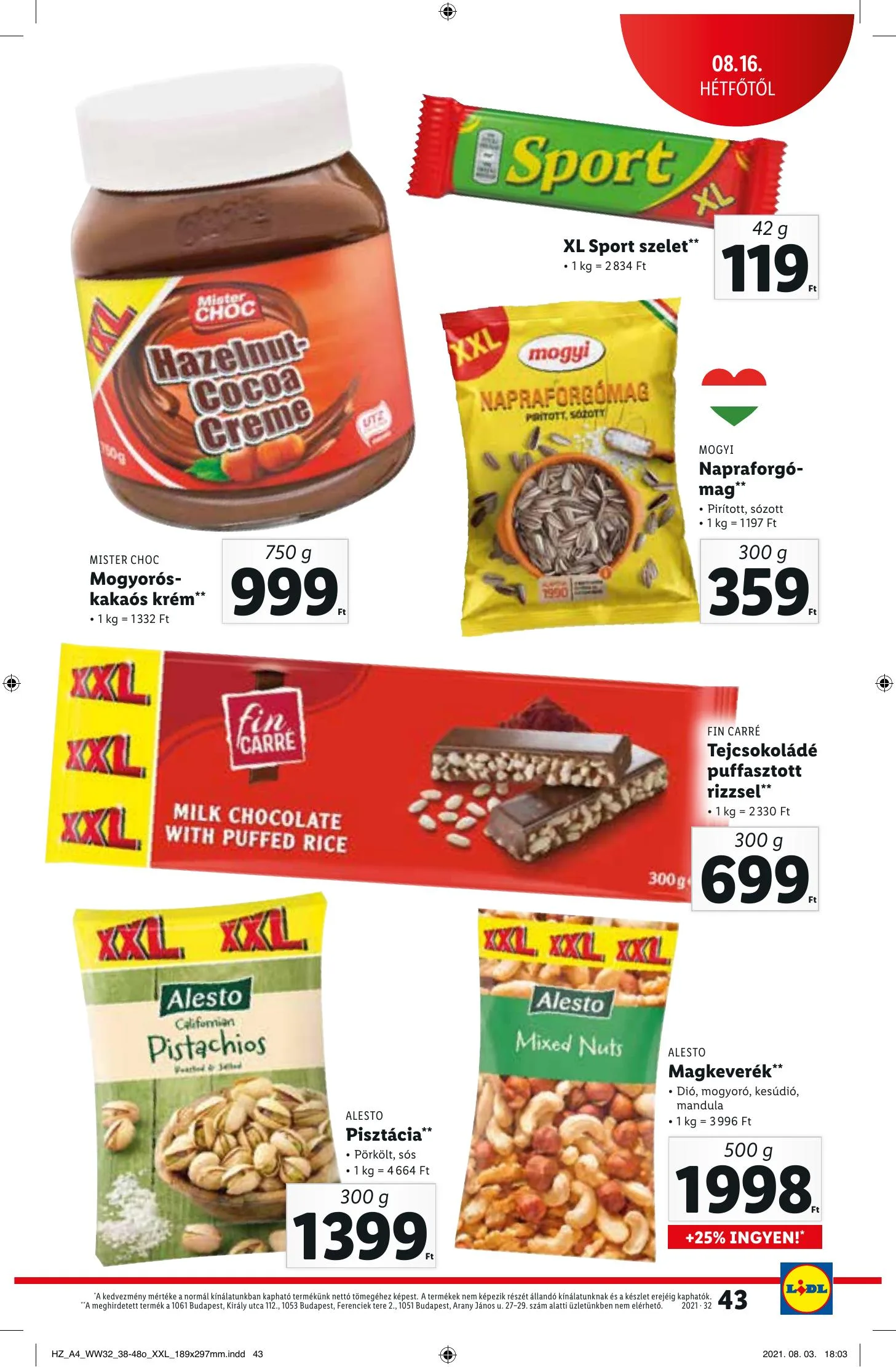 Lidl akciós újság 08.12–08.18 – 43. oldal