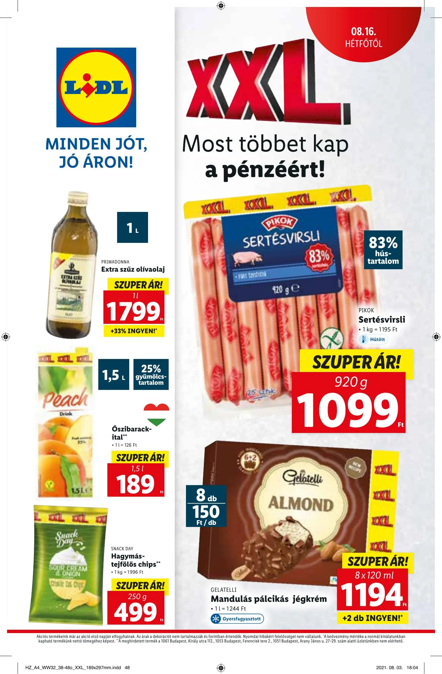 Lidl akciós újság 08.12–08.18 – 48. oldal