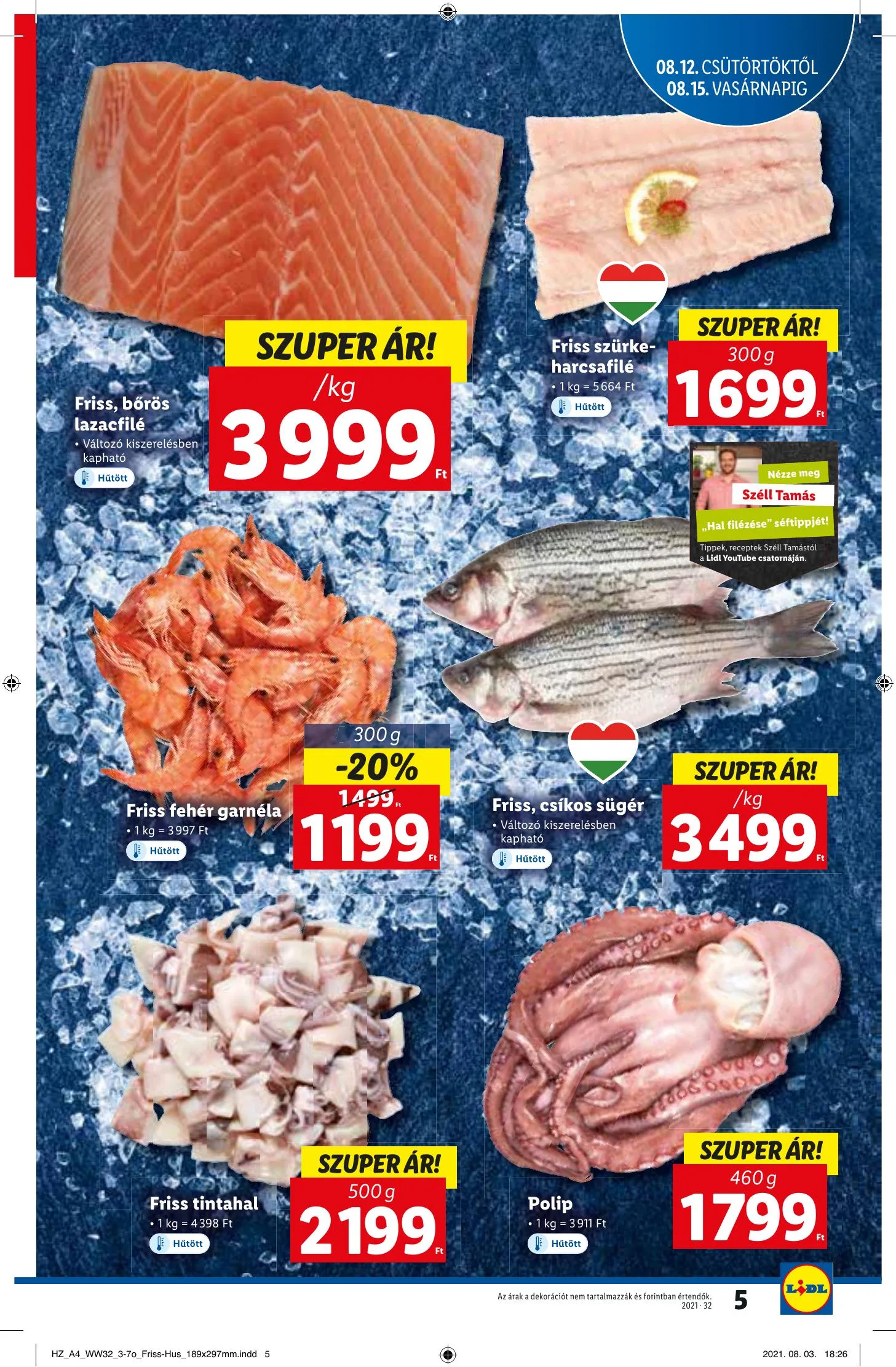 Lidl akciós újság 08.12–08.18 – 5. oldal