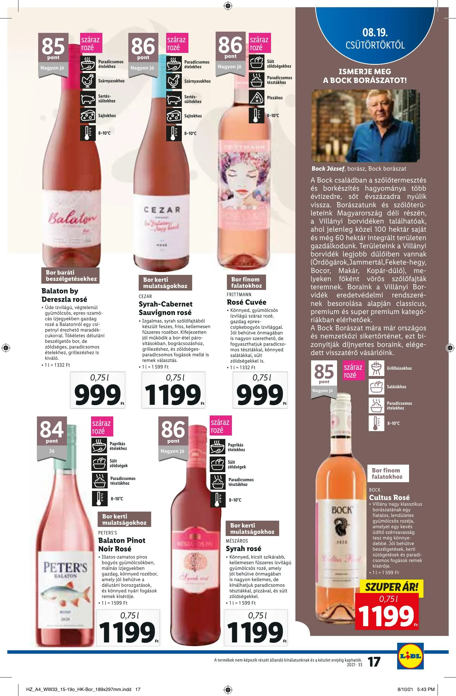 Lidl akciós újság 08.19–08.25 – 17. oldal