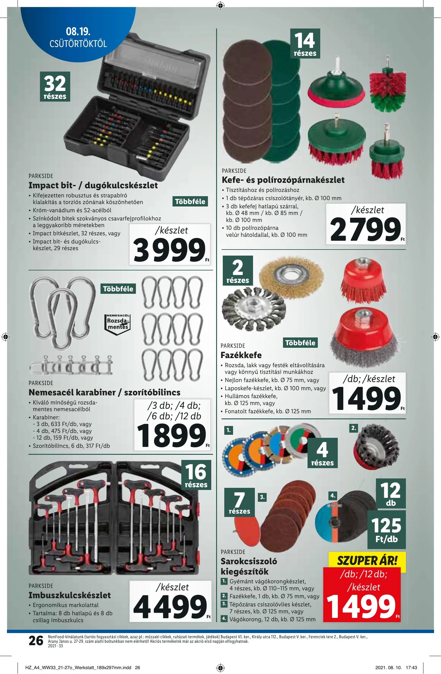 Lidl akciós újság 08.19–08.25 – 26. oldal
