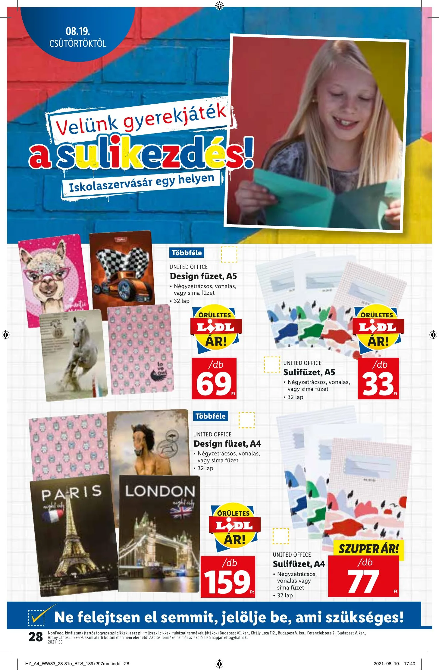 Lidl akciós újság 08.19–08.25 – 28. oldal