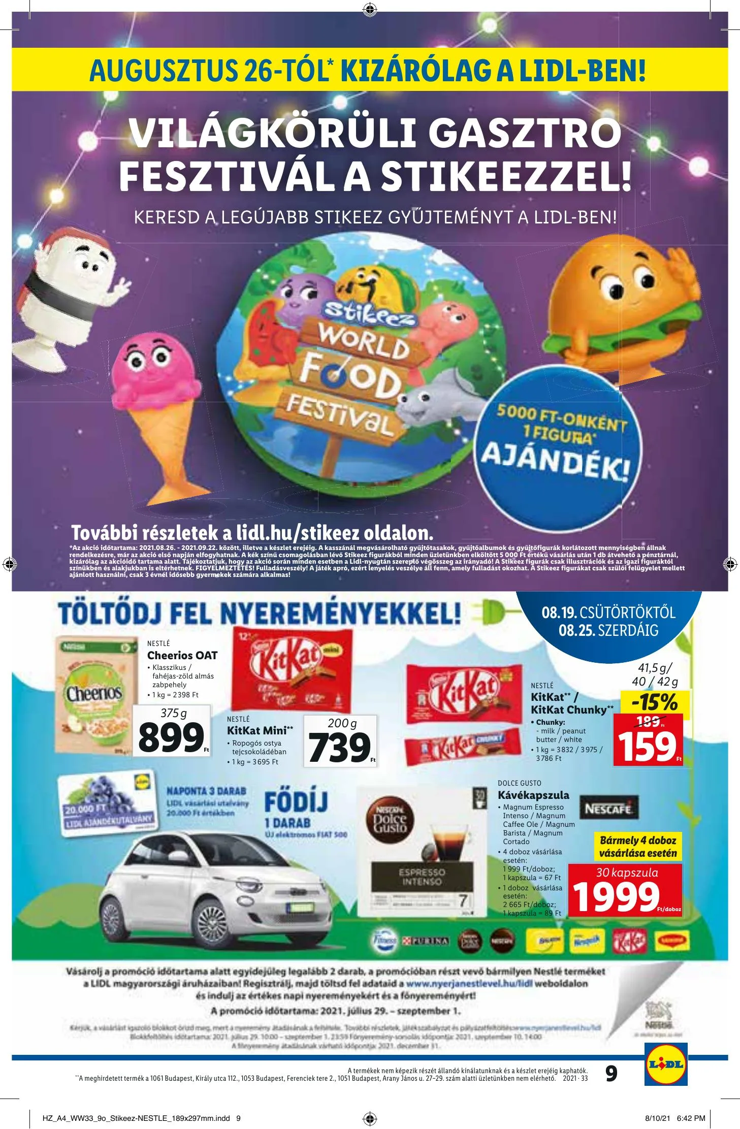 Lidl akciós újság 08.19–08.25 – 9. oldal