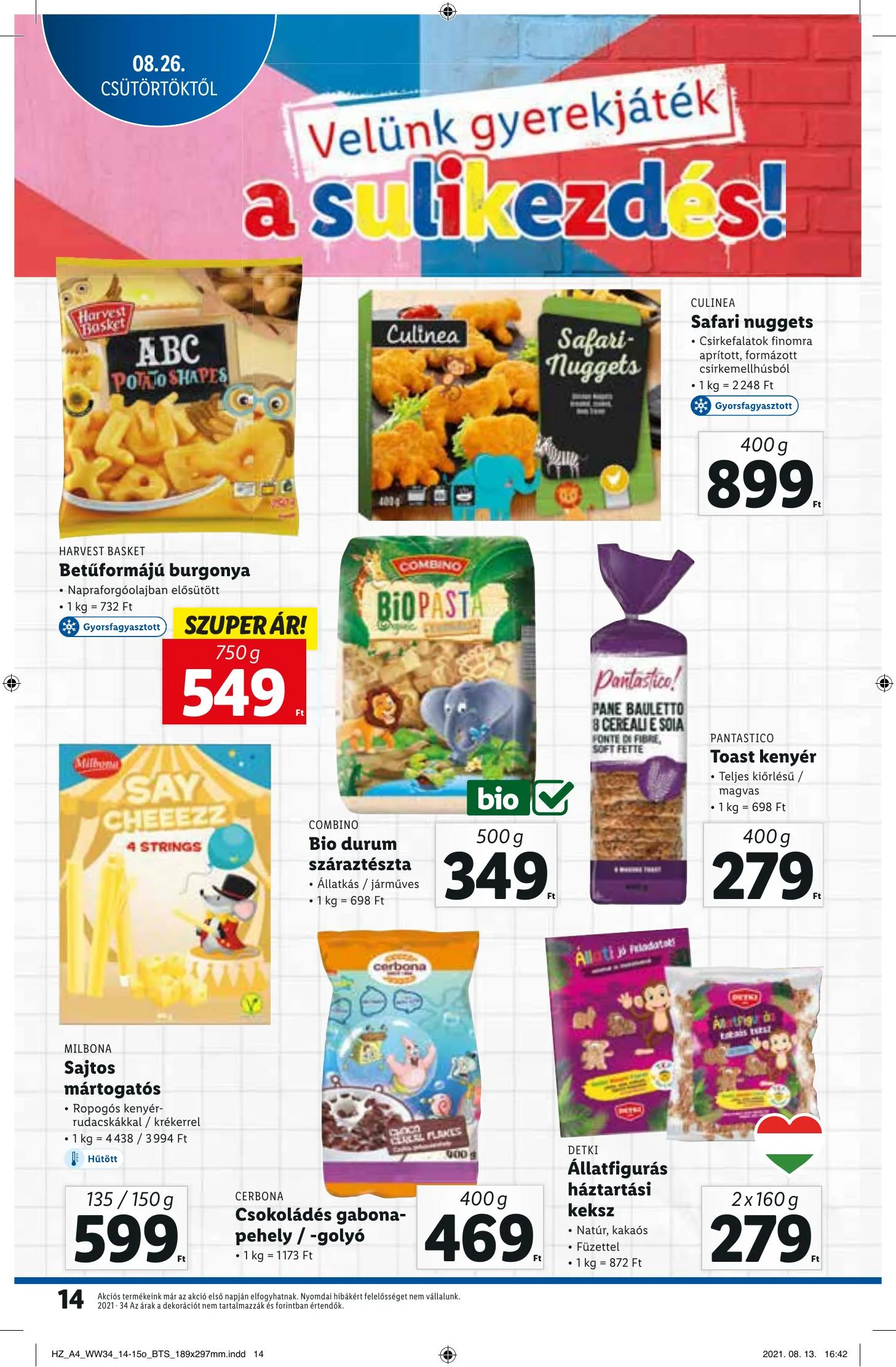 Lidl akciós újság 08.26–09.01 – 14. oldal
