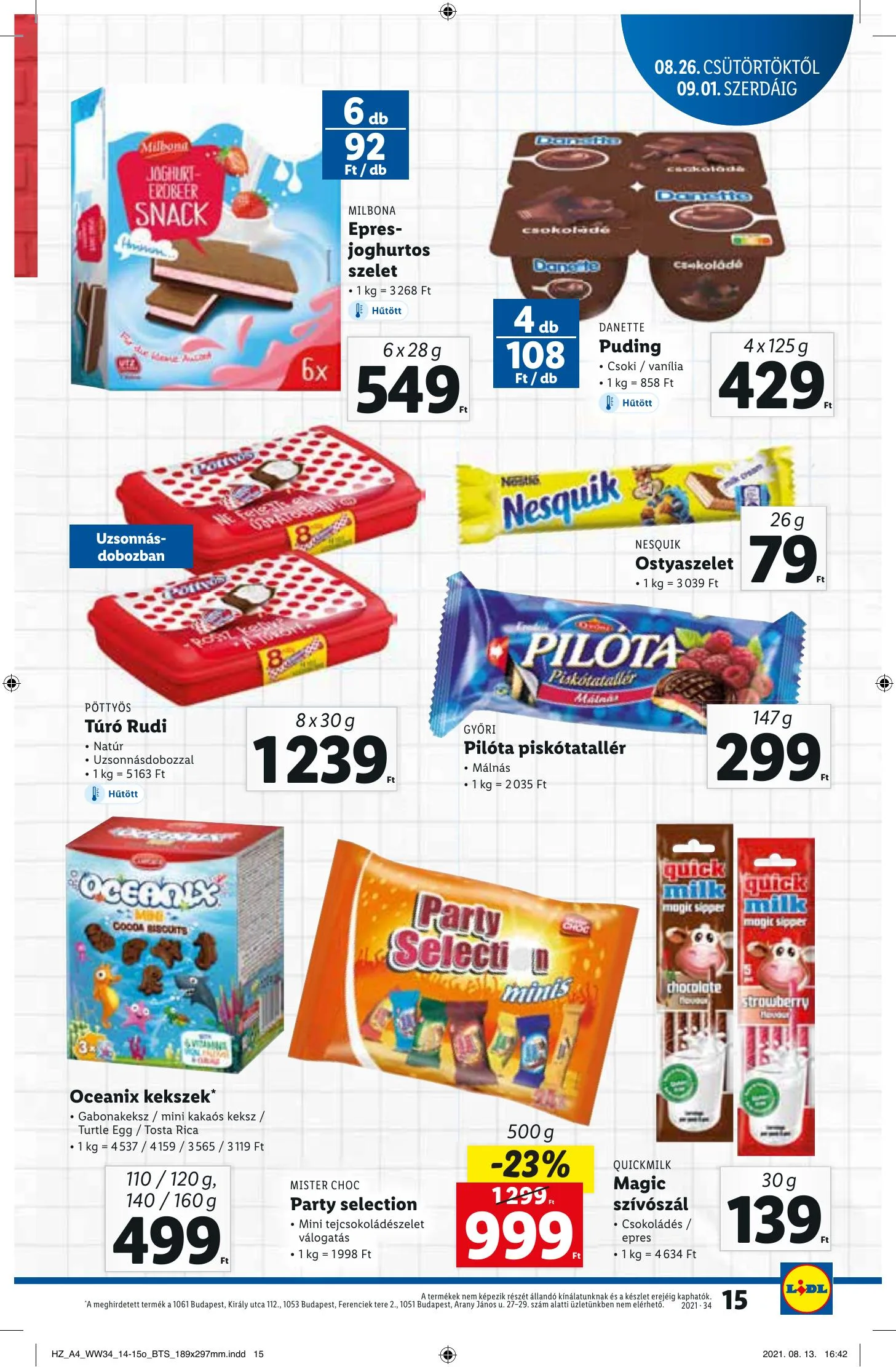 Lidl akciós újság 08.26–09.01 – 15. oldal