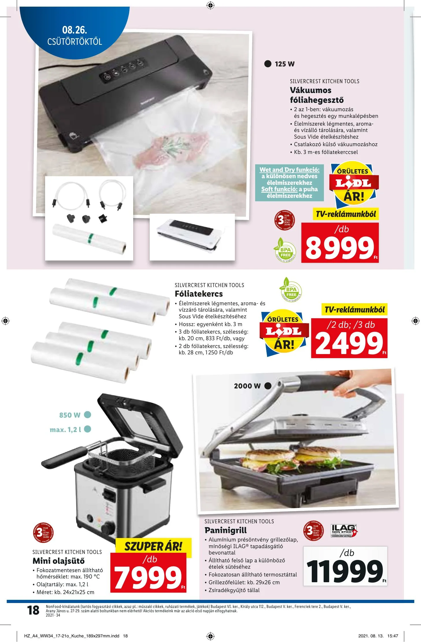 Lidl akciós újság 08.26–09.01 – 18. oldal