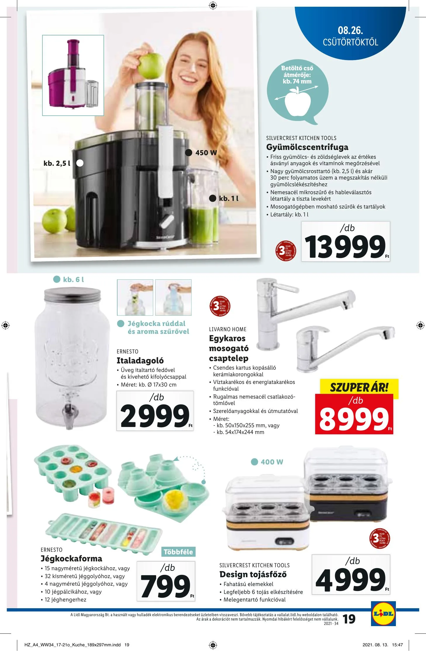 Lidl akciós újság 08.26–09.01 – 19. oldal