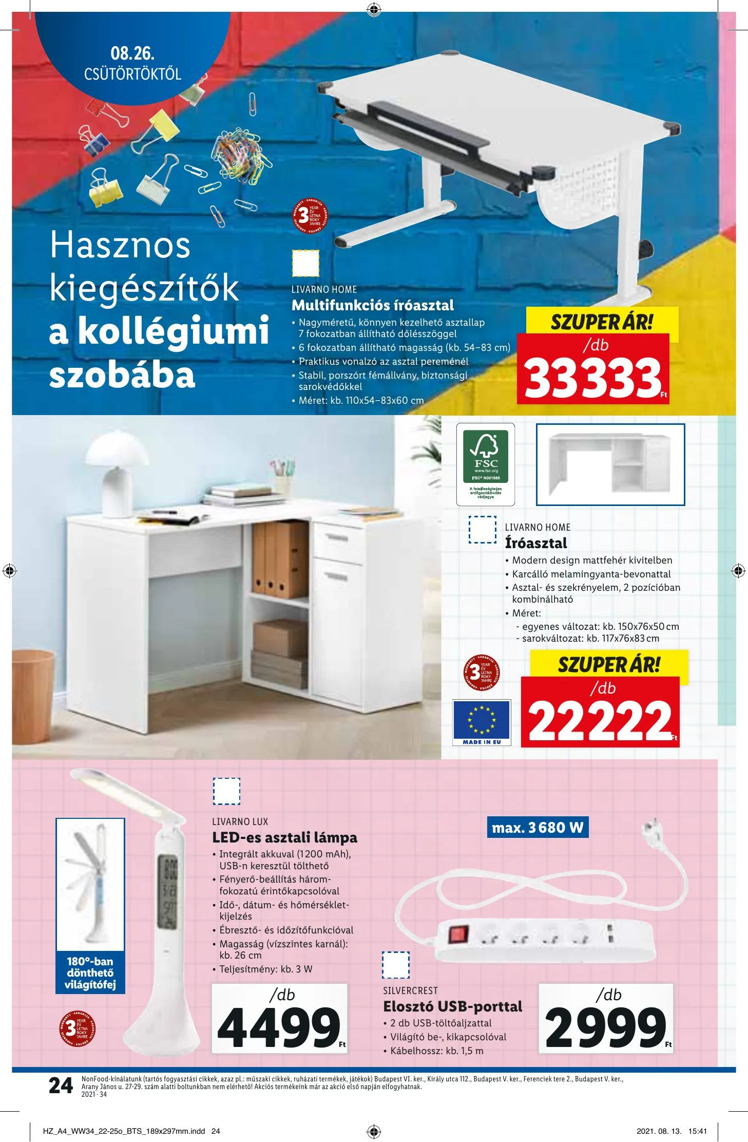 Lidl akciós újság 08.26–09.01 – 24. oldal