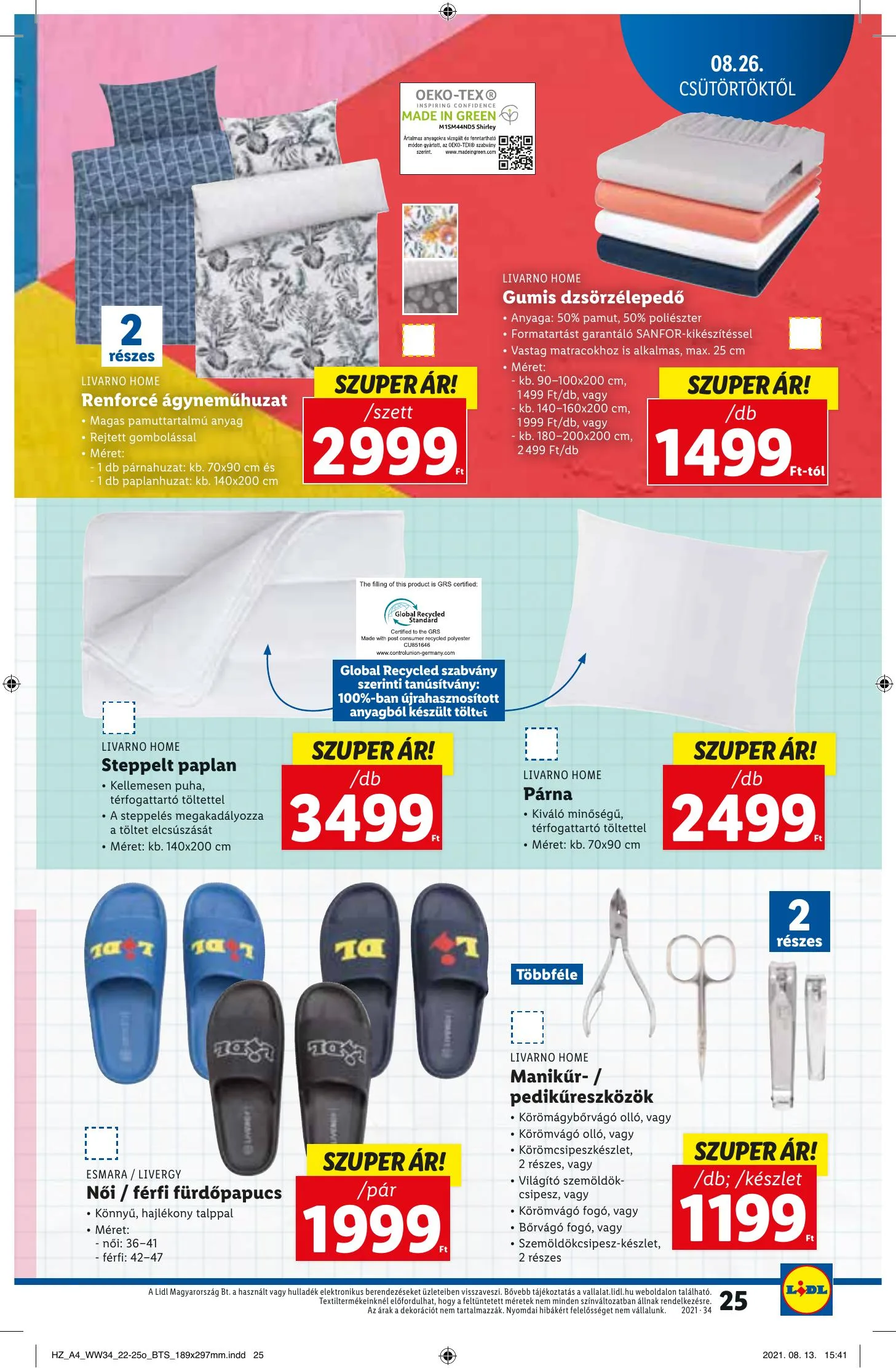Lidl akciós újság 08.26–09.01 – 25. oldal