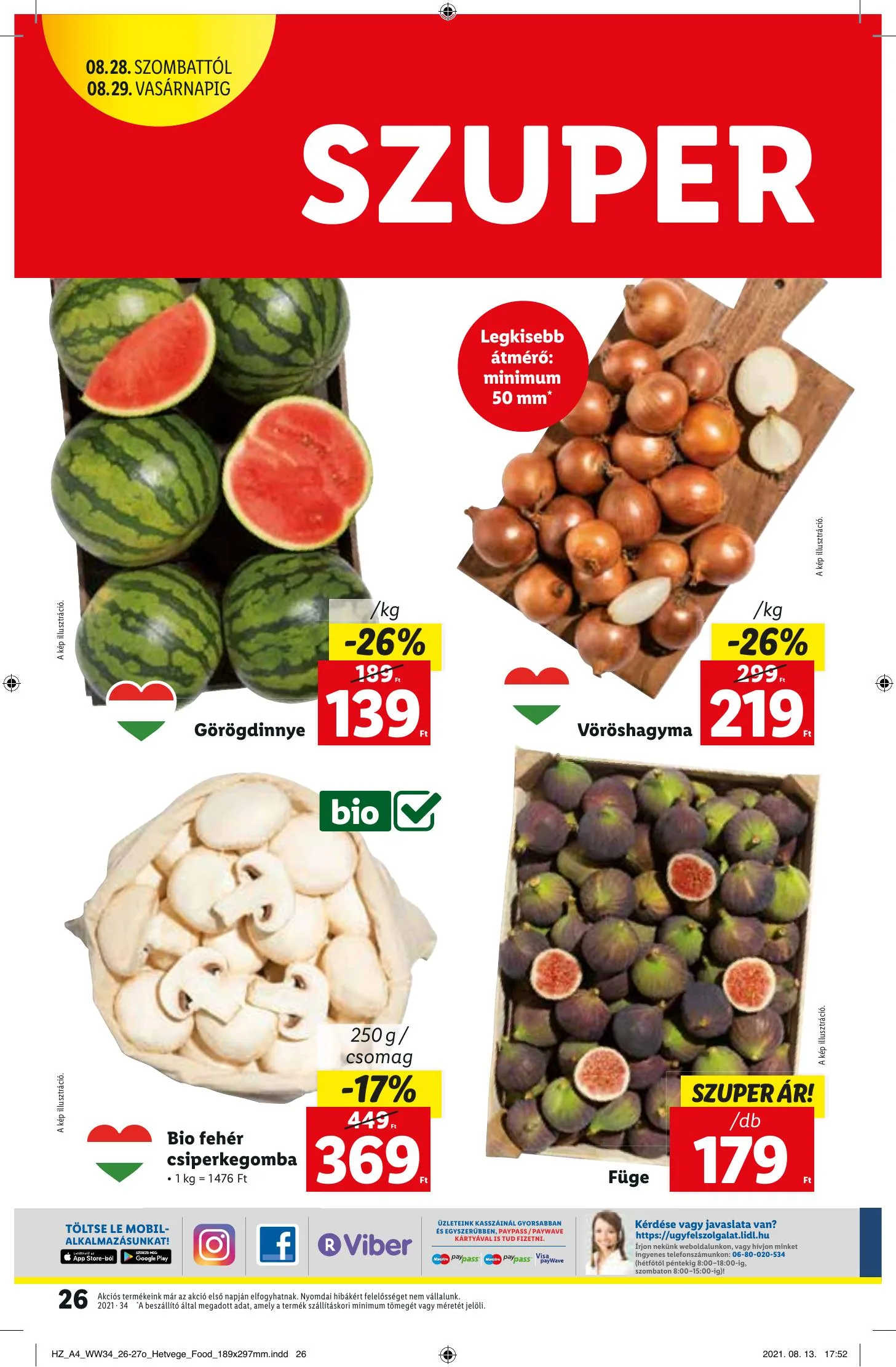 Lidl akciós újság 08.26–09.01 – 26. oldal
