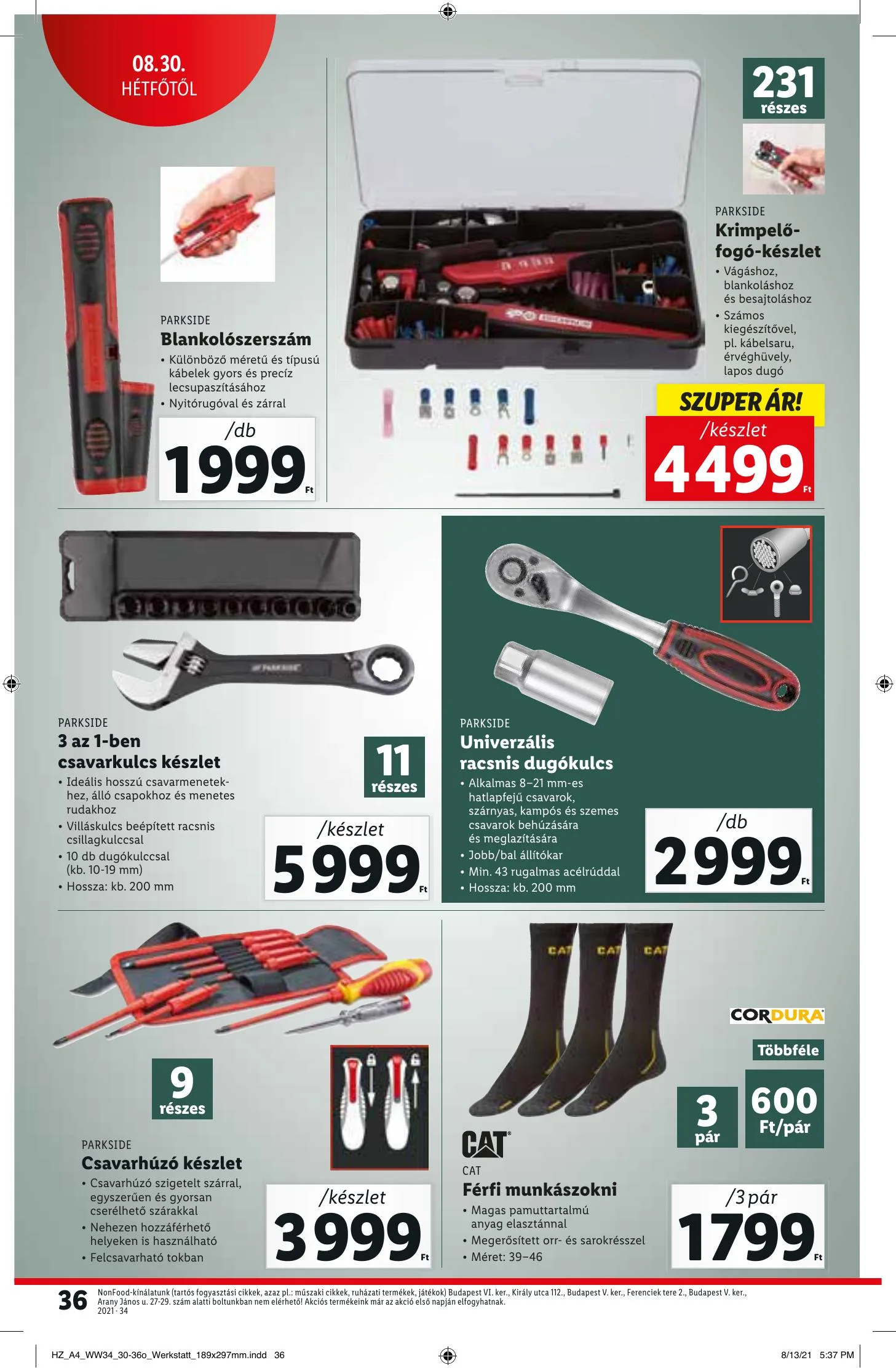 Lidl akciós újság 08.26–09.01 – 36. oldal