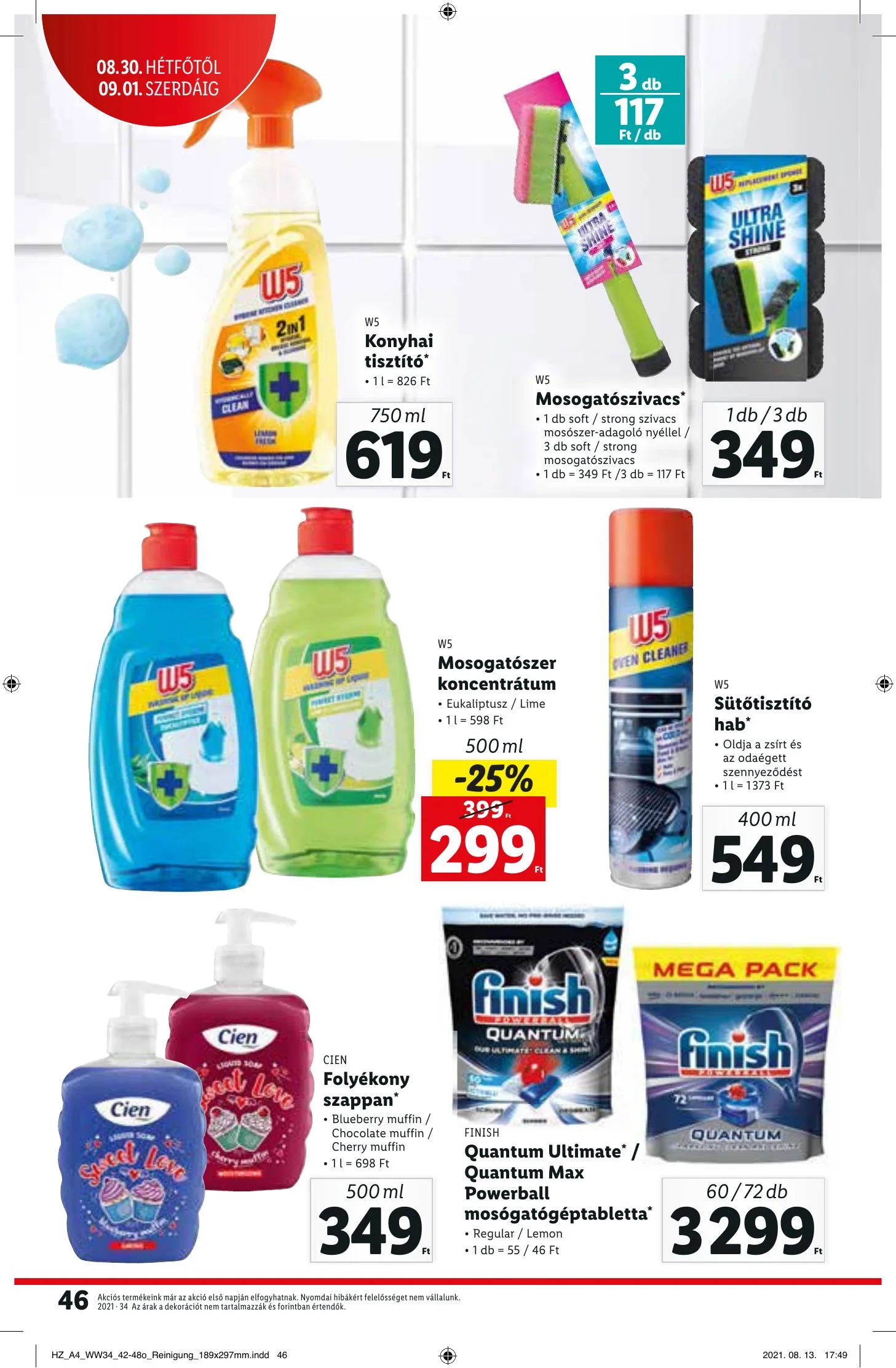 Lidl akciós újság 08.26–09.01 – 46. oldal