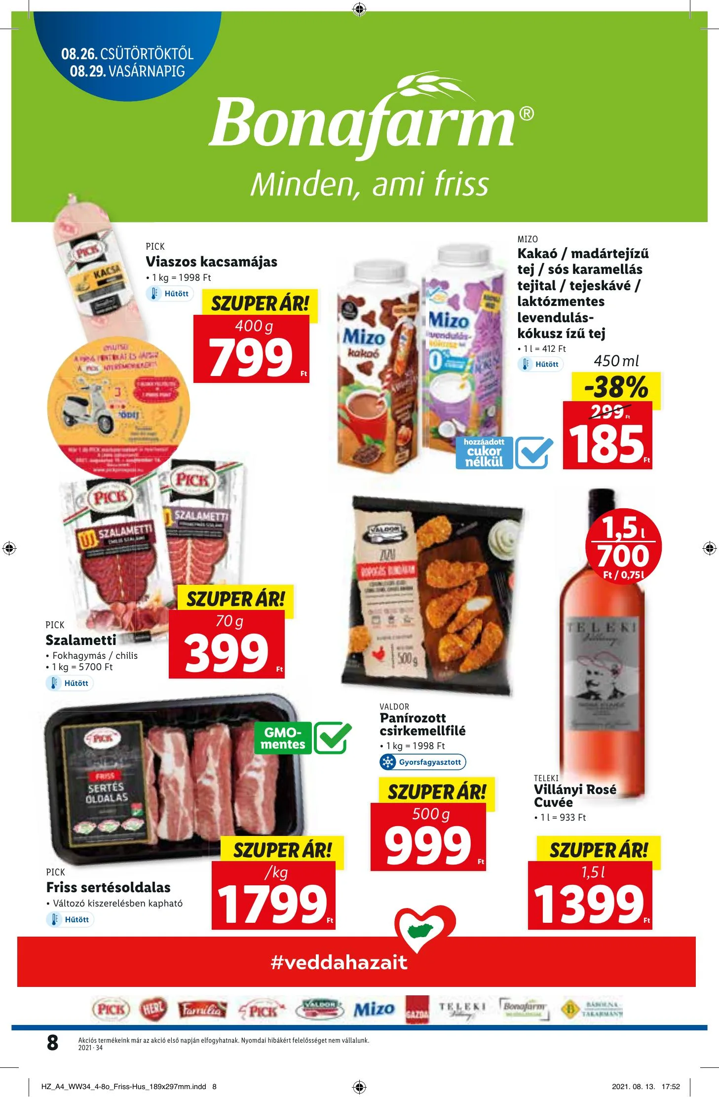 Lidl akciós újság 08.26–09.01 – 8. oldal