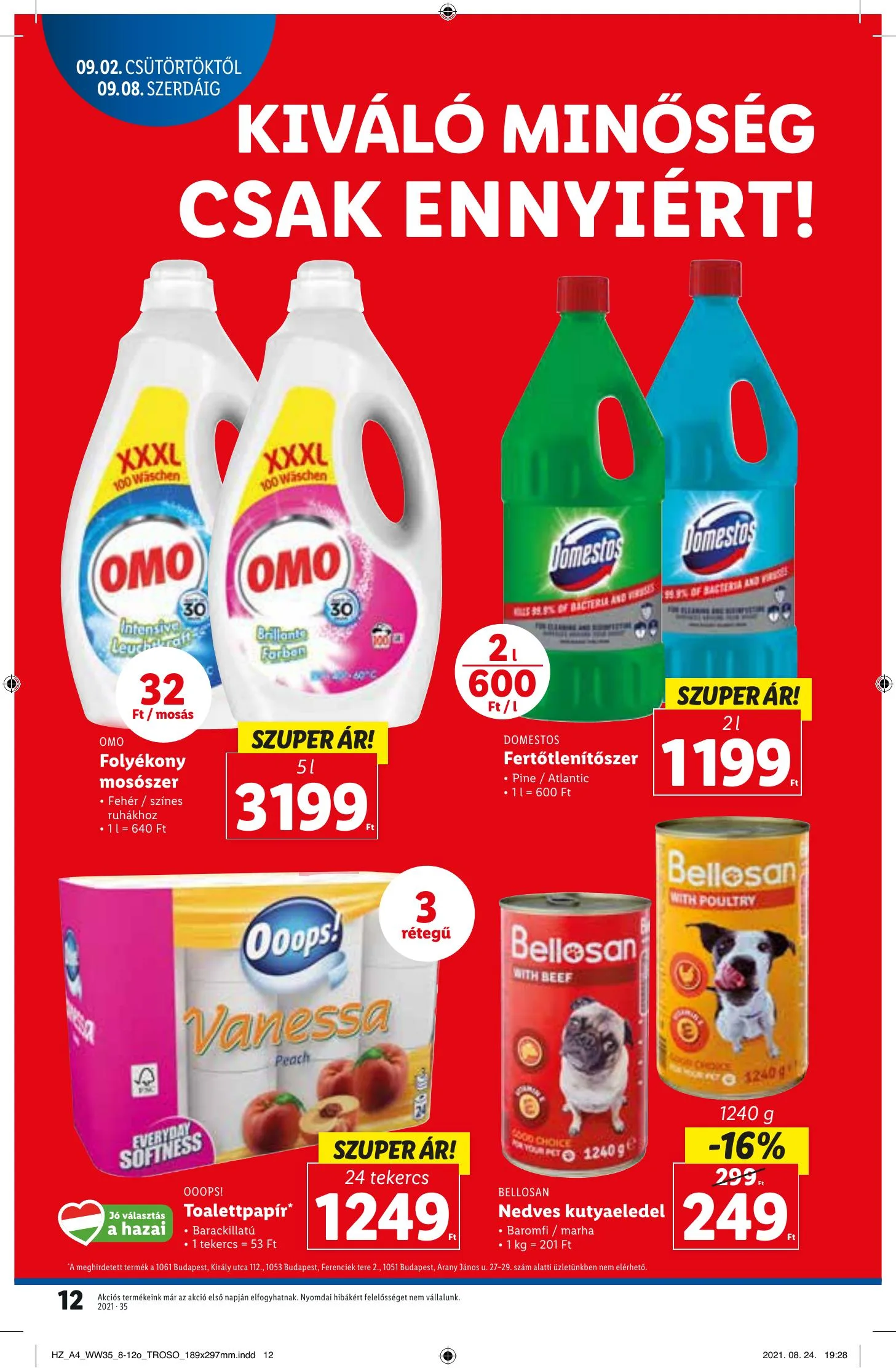 Lidl akciós újság 09.02–09.08 – 12. oldal
