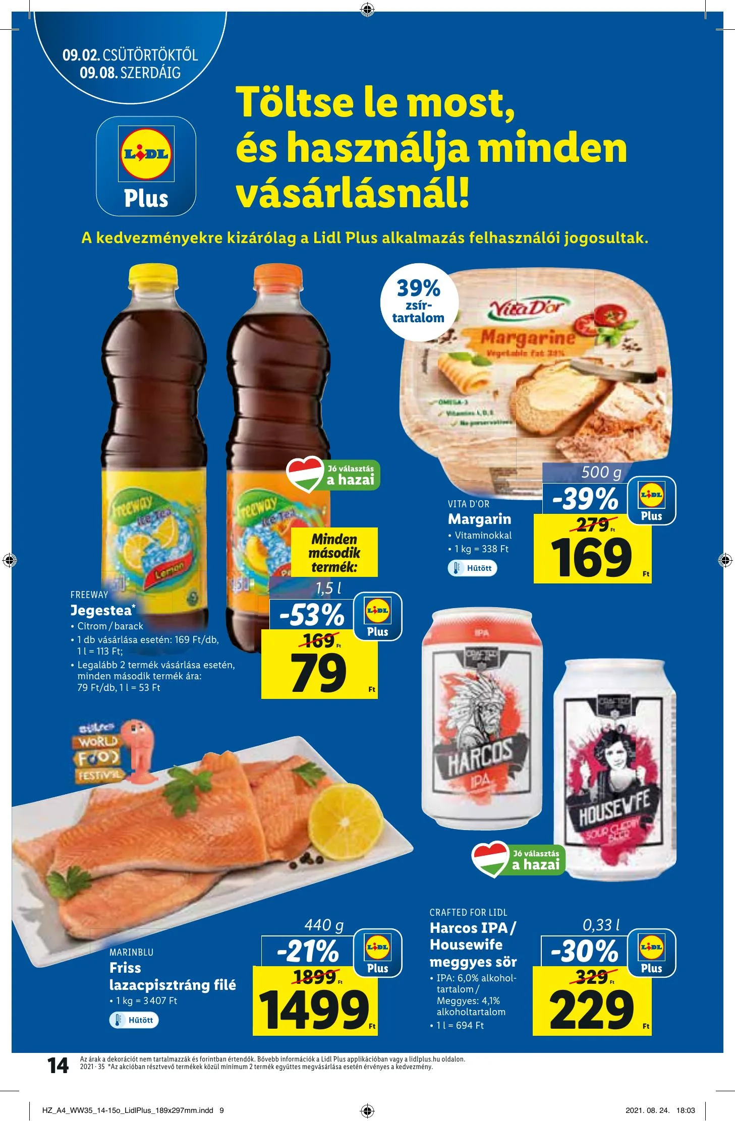 Lidl akciós újság 09.02–09.08 – 14. oldal