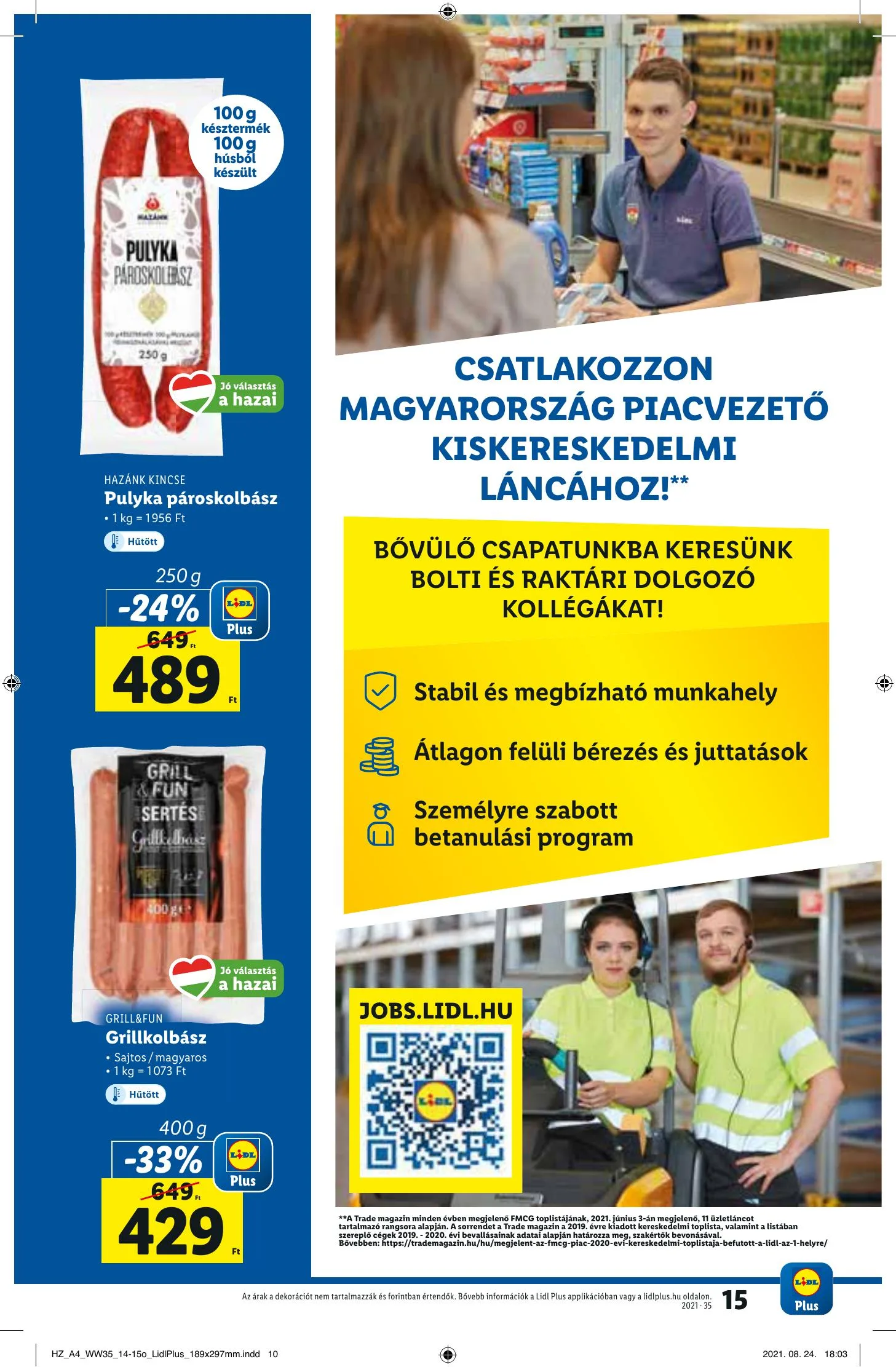 Lidl akciós újság 09.02–09.08 – 15. oldal