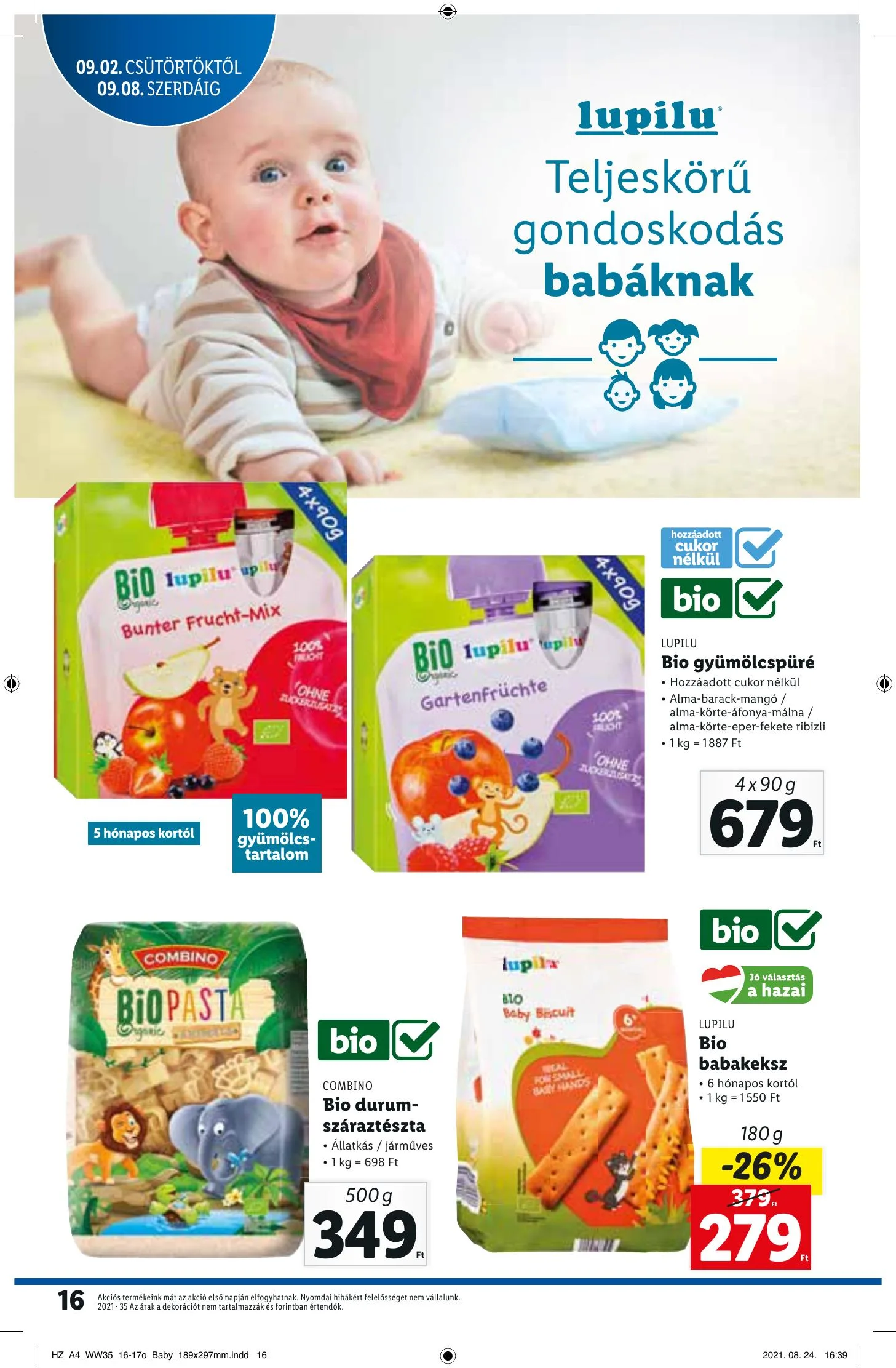 Lidl akciós újság 09.02–09.08 – 16. oldal