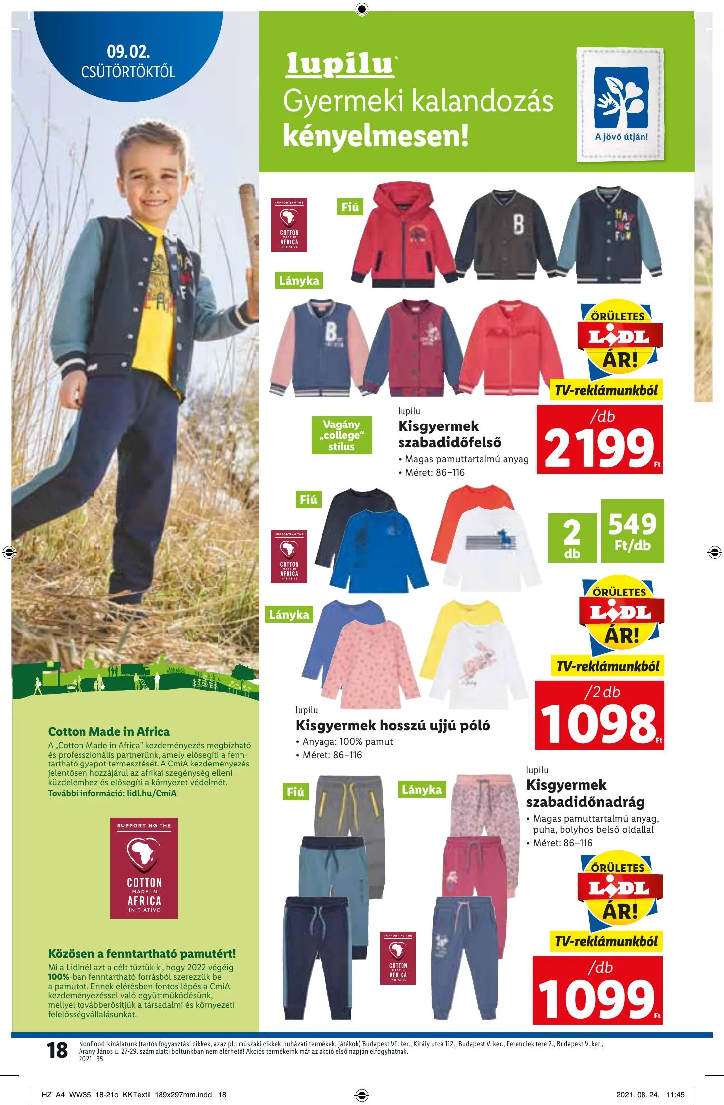 Lidl akciós újság 09.02–09.08 – 18. oldal