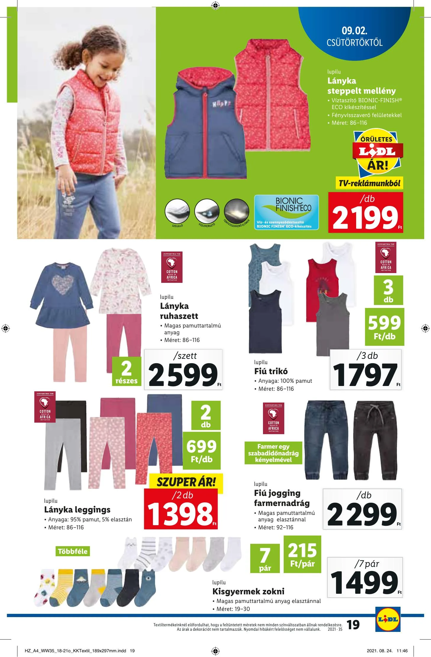 Lidl akciós újság 09.02–09.08 – 19. oldal