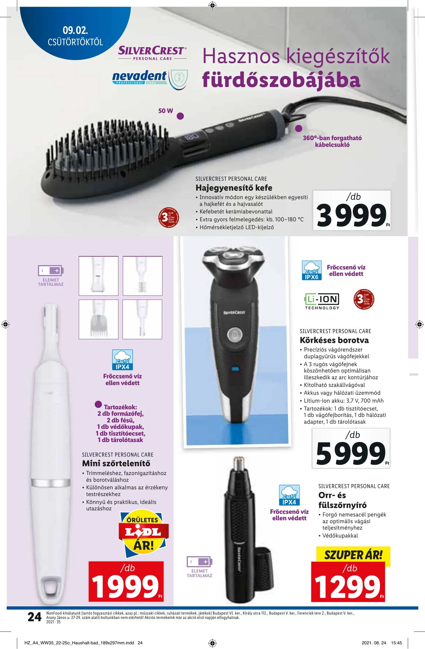Lidl akciós újság 09.02–09.08 – 24. oldal