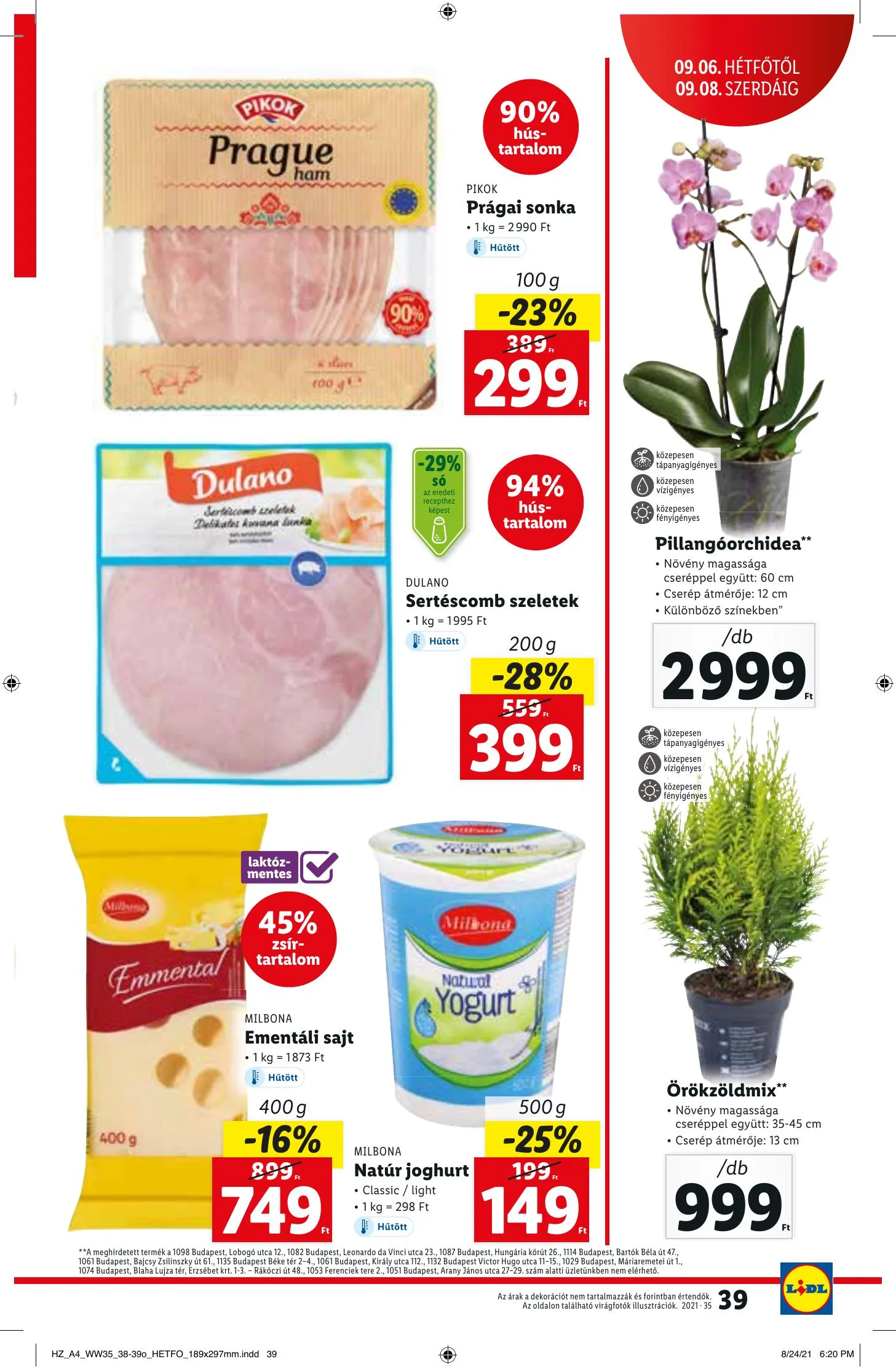 Lidl akciós újság 09.02–09.08 – 39. oldal
