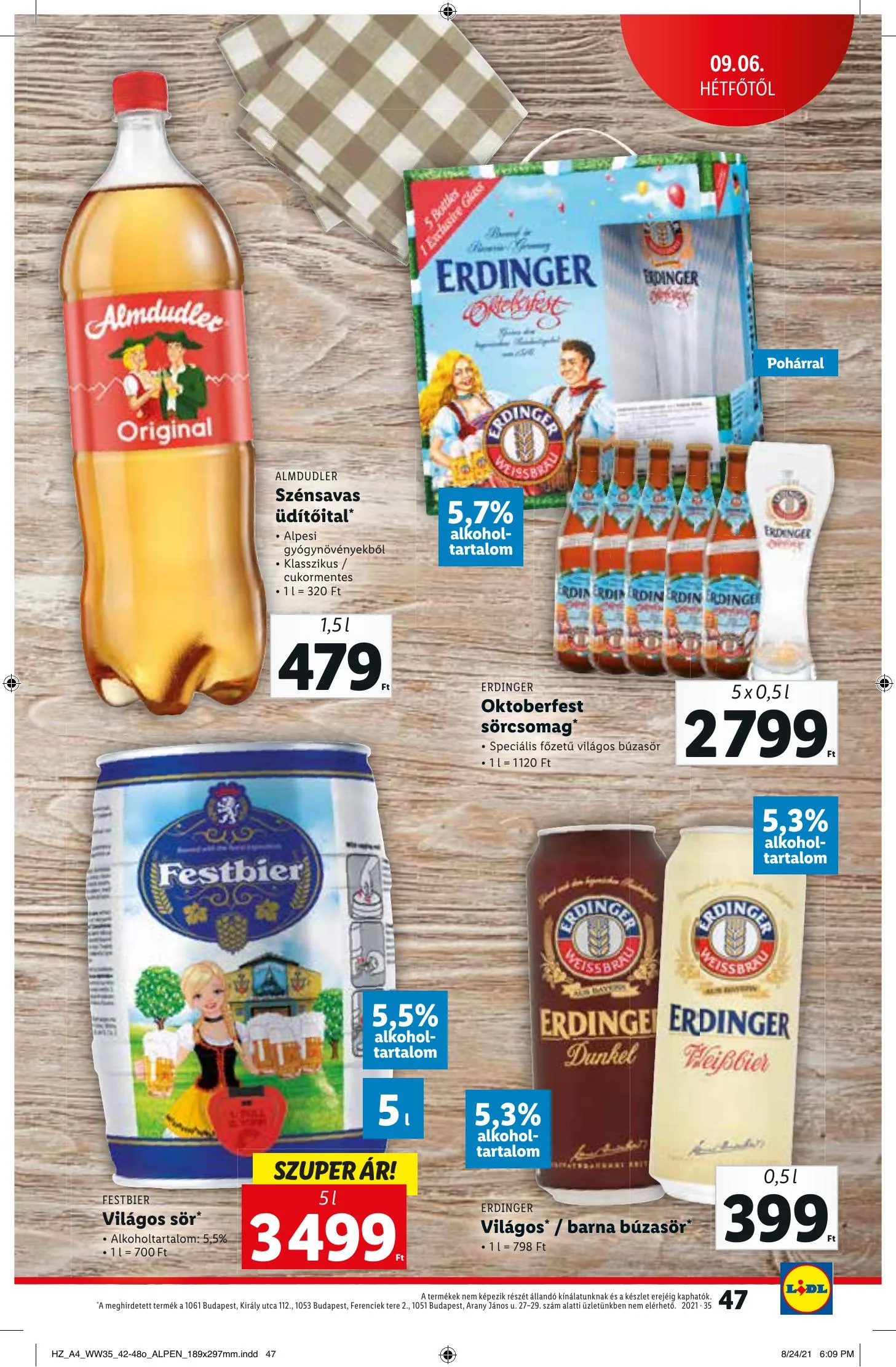 Lidl akciós újság 09.02–09.08 – 47. oldal