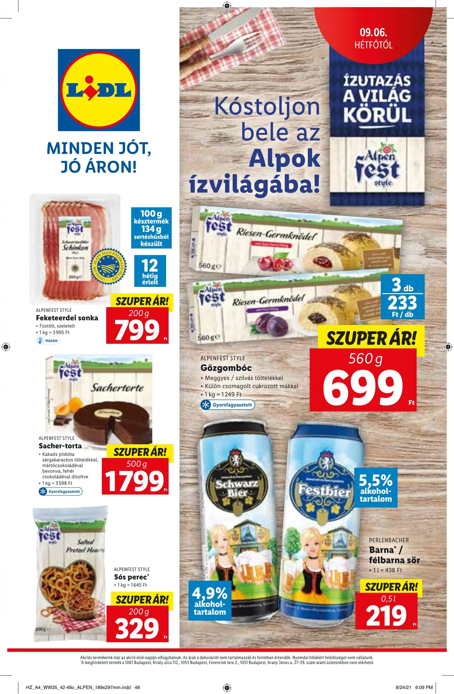 Lidl akciós újság 09.02–09.08 – 48. oldal