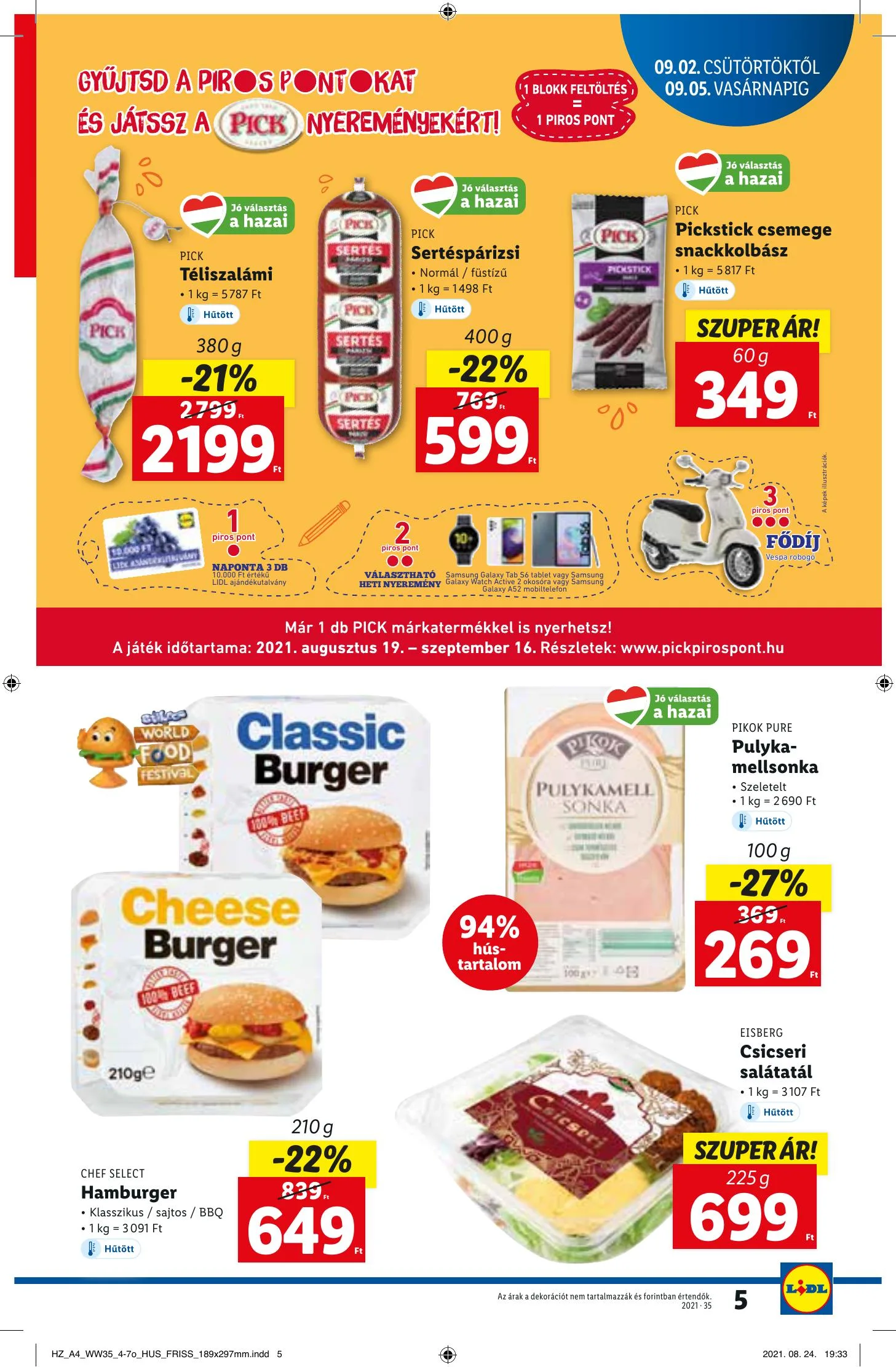 Lidl akciós újság 09.02–09.08 – 5. oldal