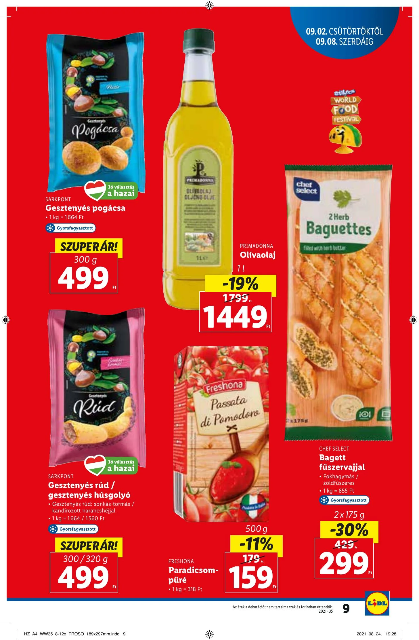 Lidl akciós újság 09.02–09.08 – 9. oldal