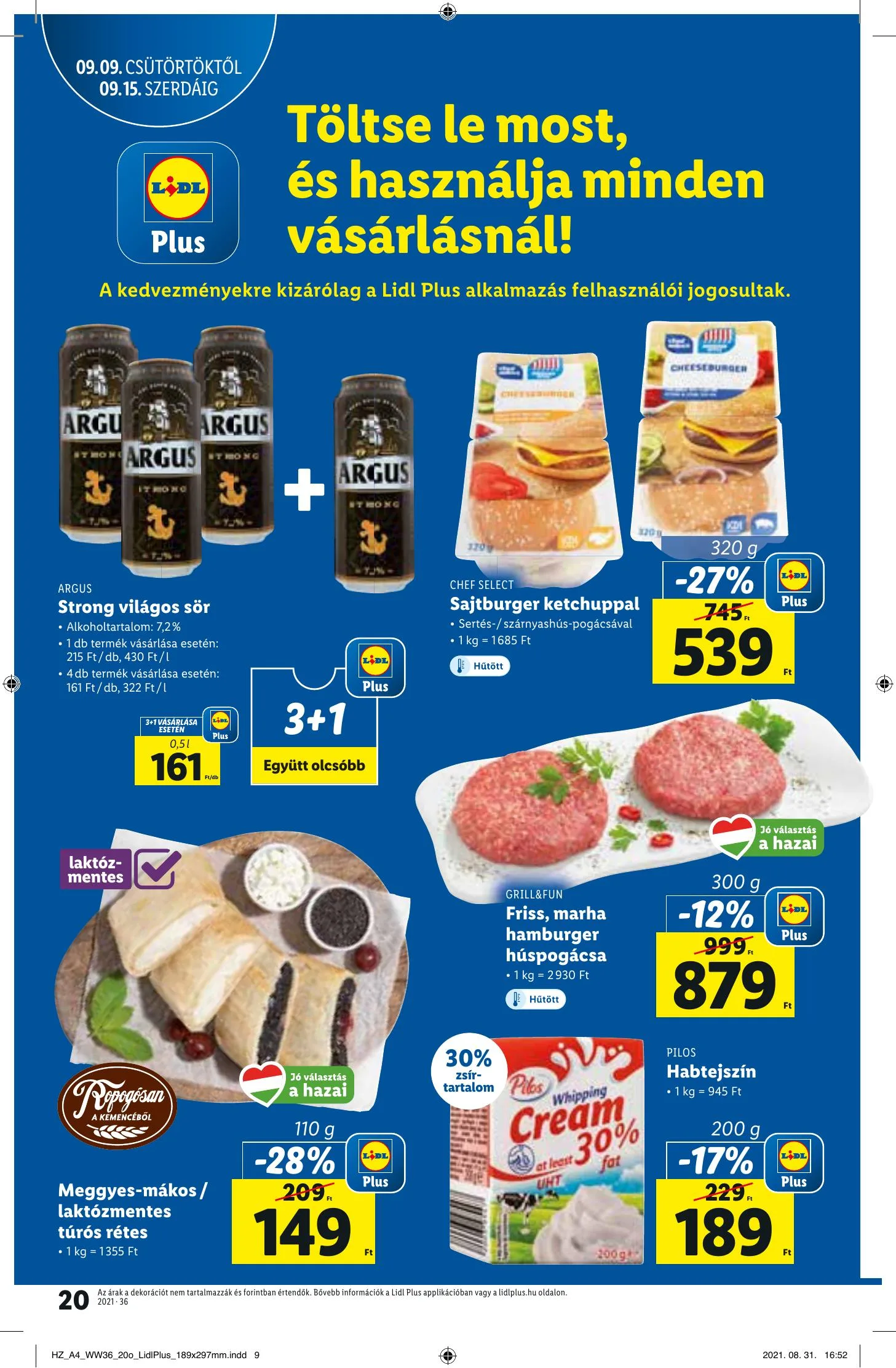 Lidl akciós újság 09.09–09.15 – 20. oldal