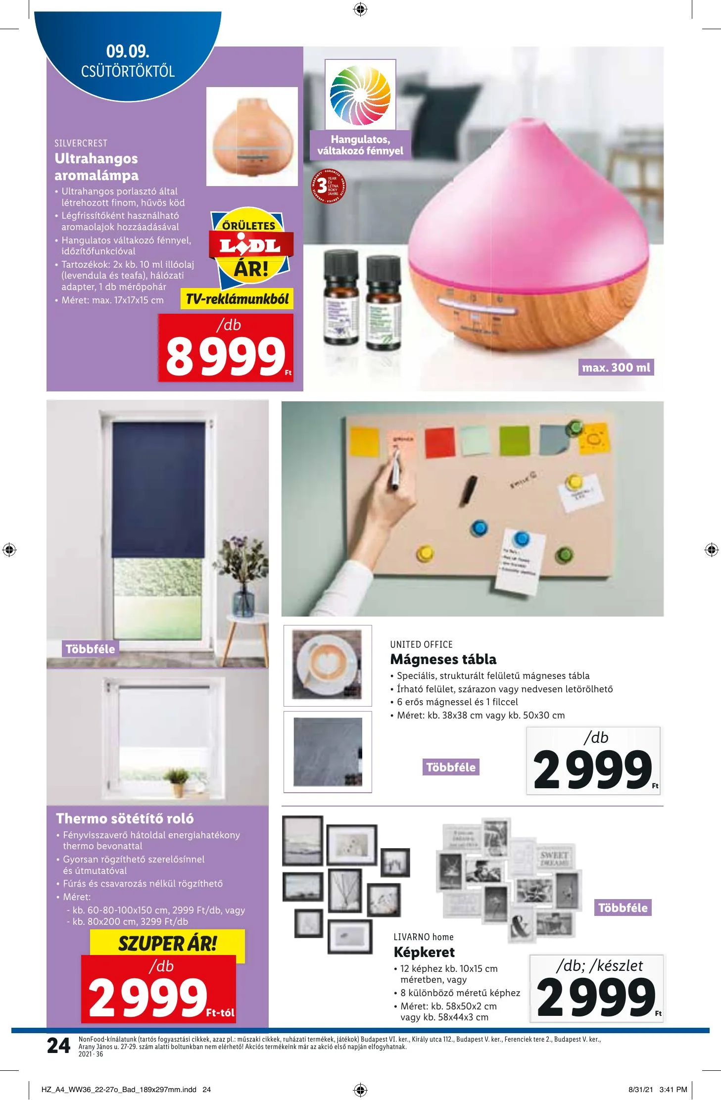 Lidl akciós újság 09.09–09.15 – 24. oldal