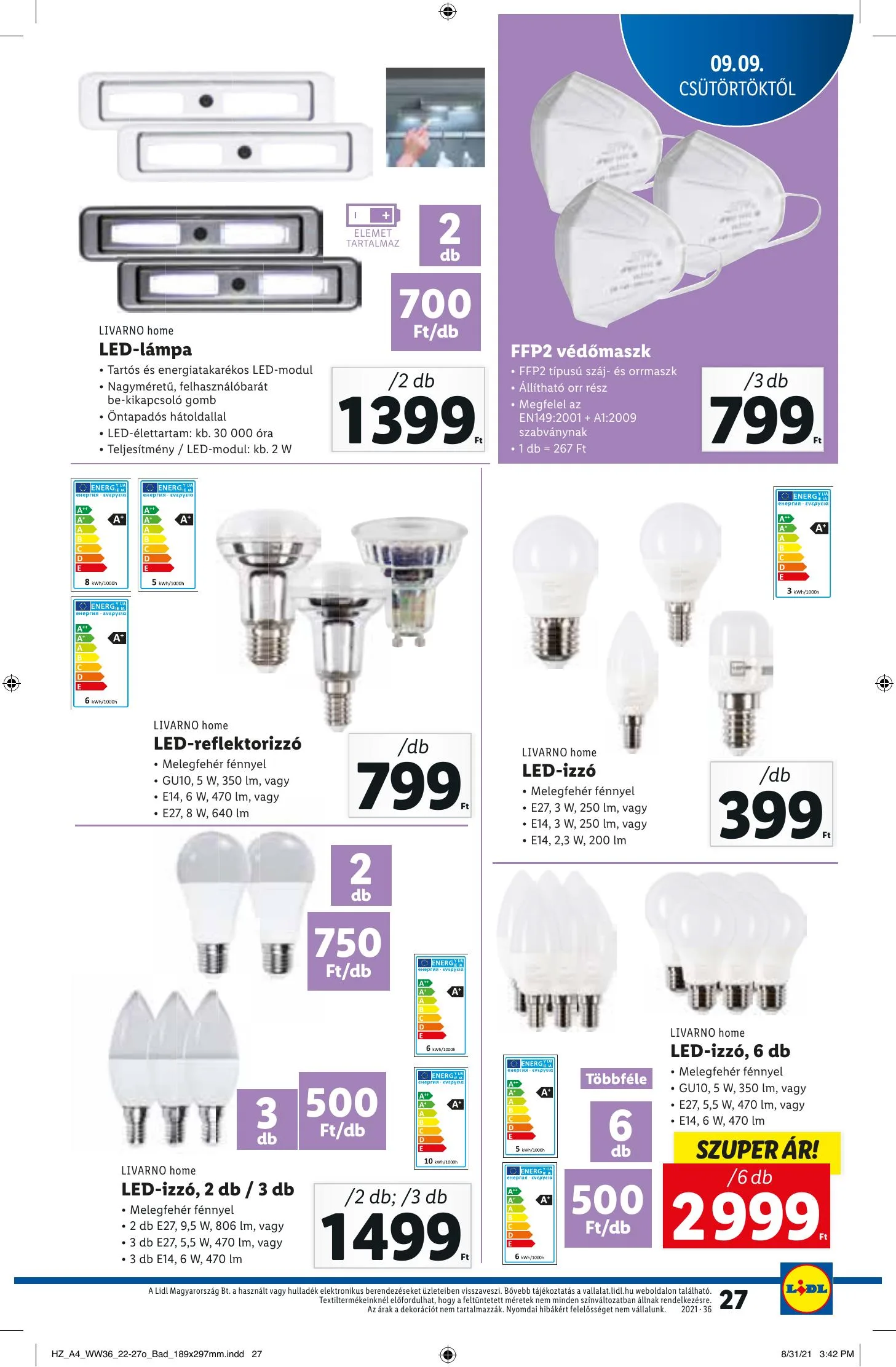 Lidl akciós újság 09.09–09.15 – 27. oldal