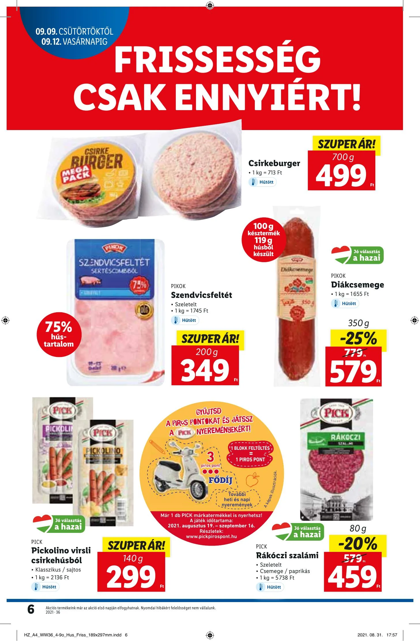 Lidl akciós újság 09.09–09.15 – 6. oldal