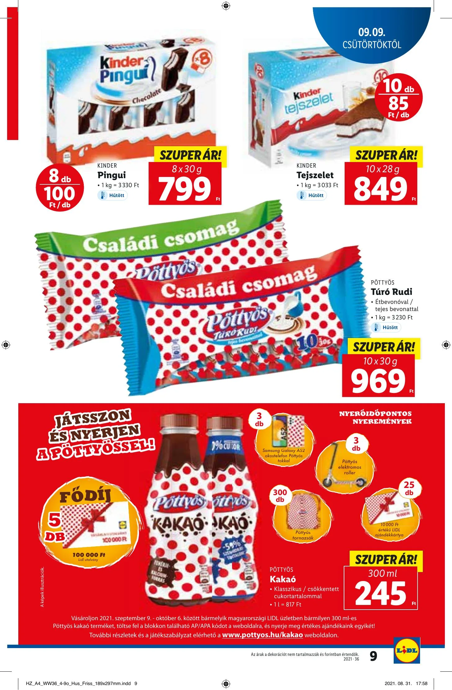 Lidl akciós újság 09.09–09.15 – 9. oldal