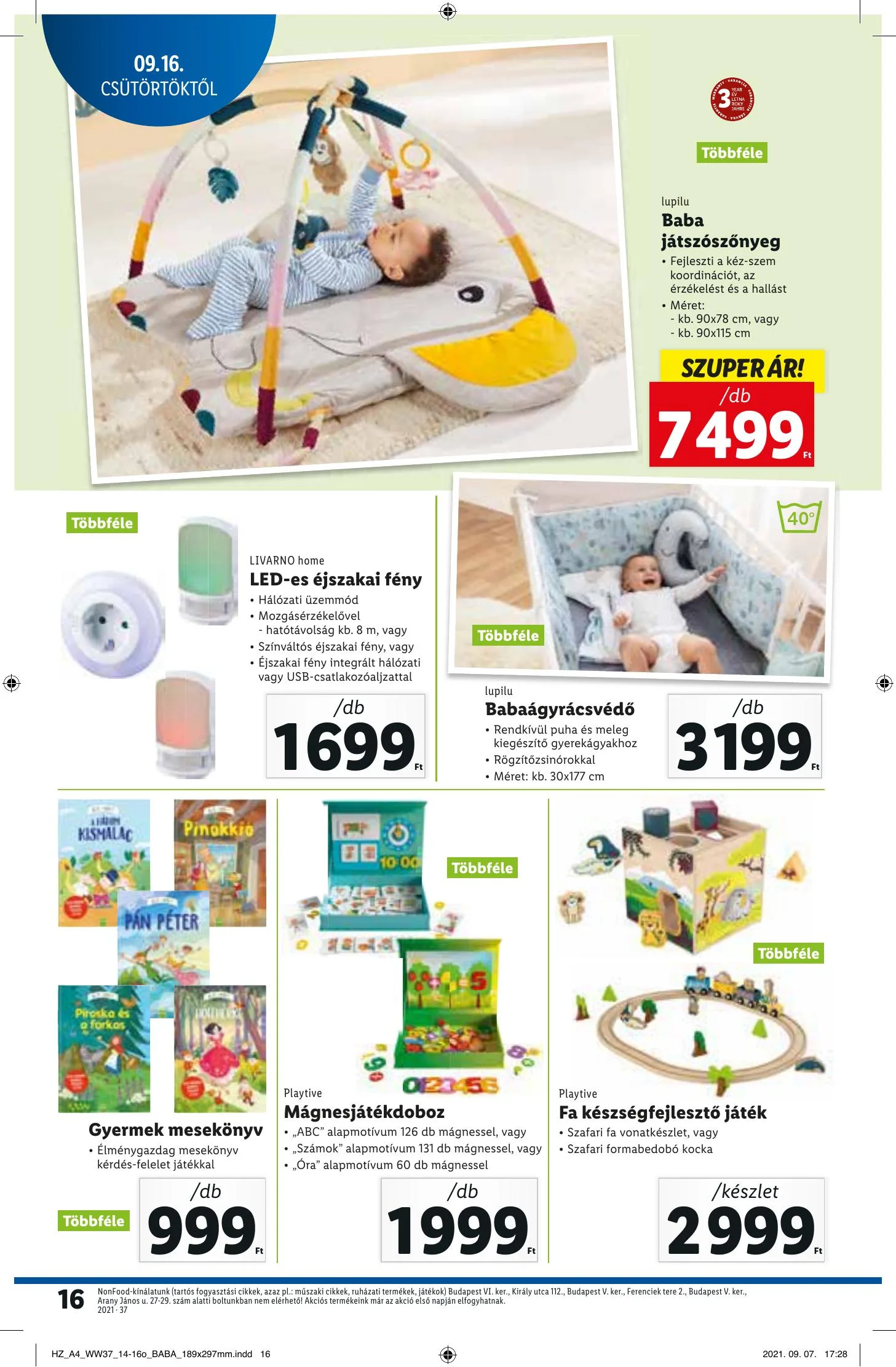 Lidl akciós újság 09.16–09.22 – 16. oldal