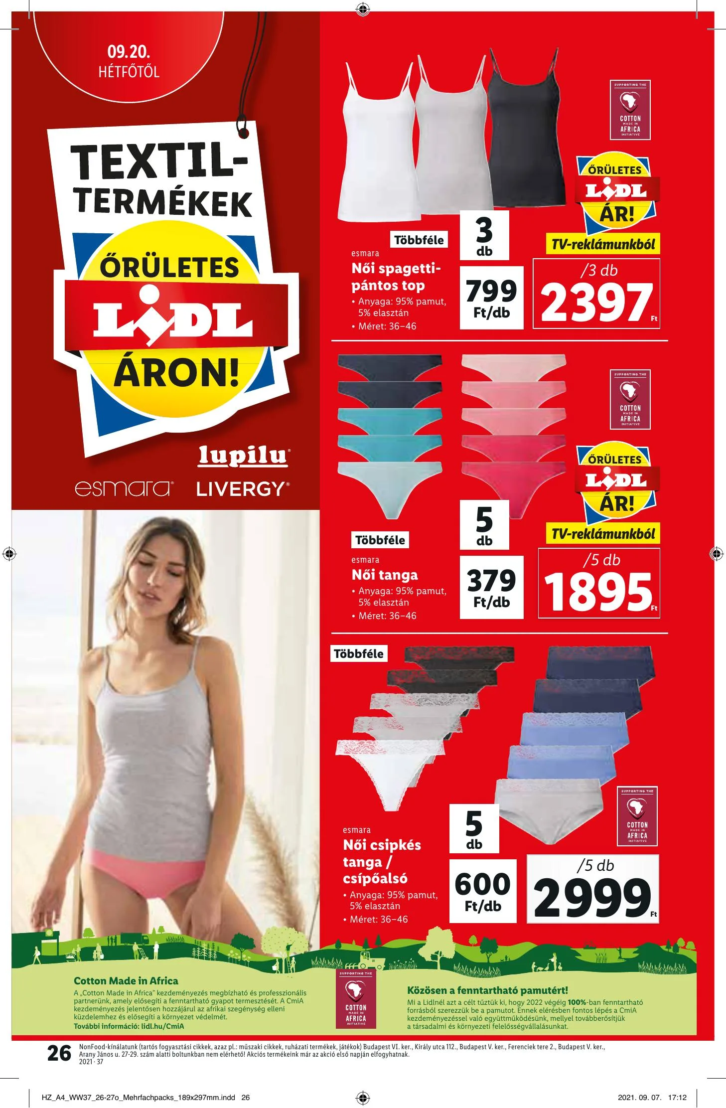 Lidl akciós újság 09.16–09.22 – 26. oldal