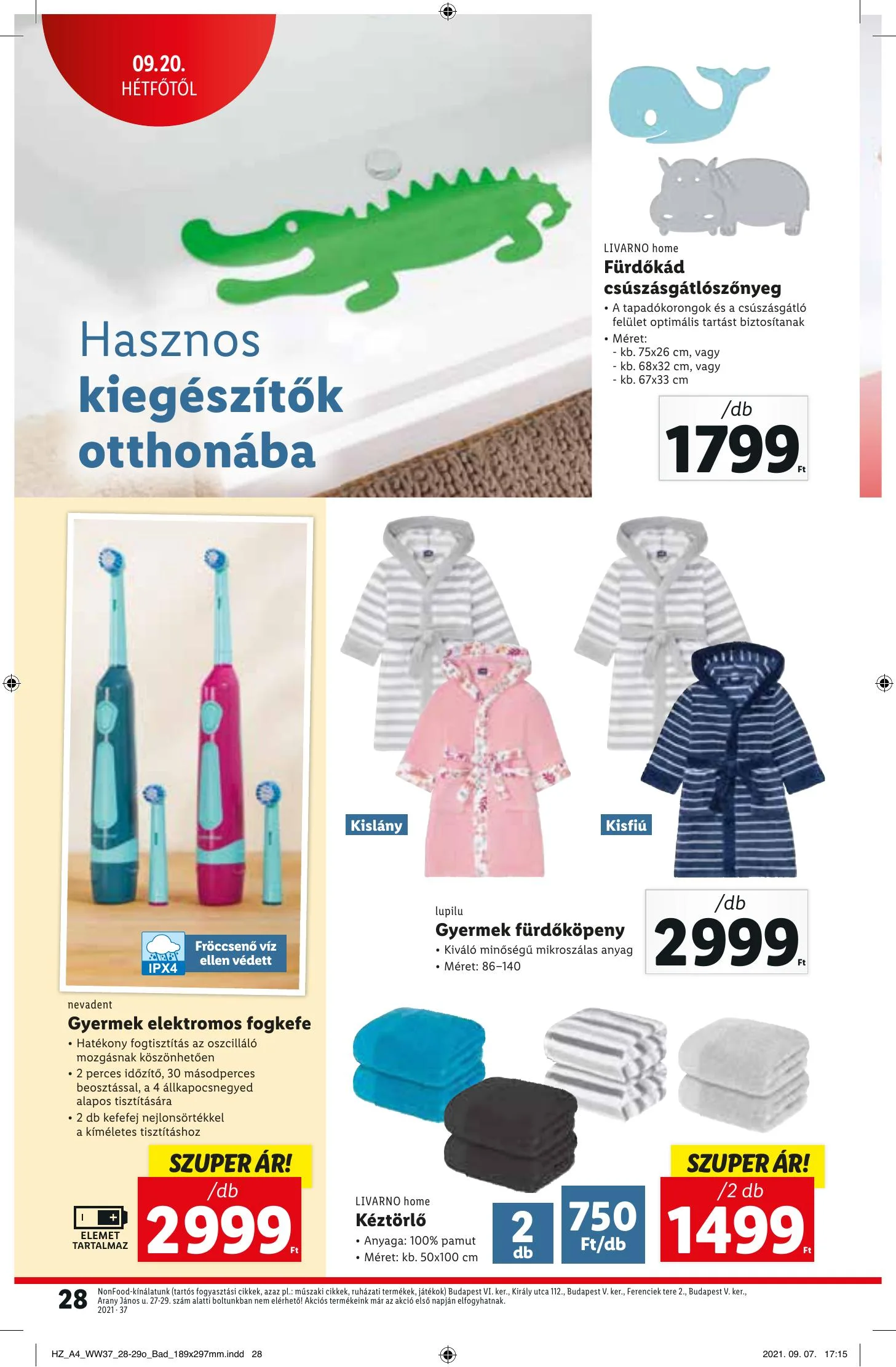 Lidl akciós újság 09.16–09.22 – 28. oldal