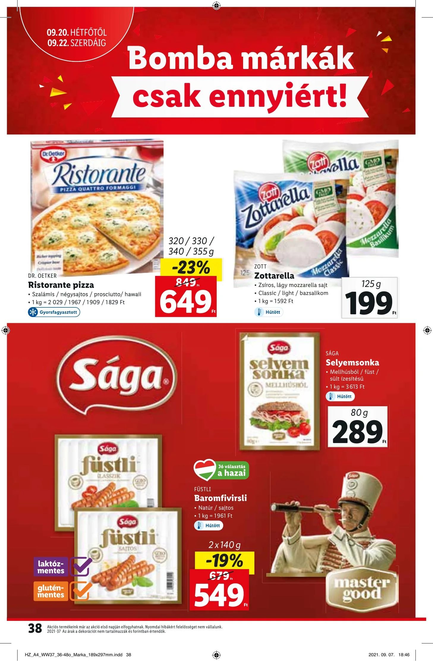 Lidl akciós újság 09.16–09.22 – 38. oldal