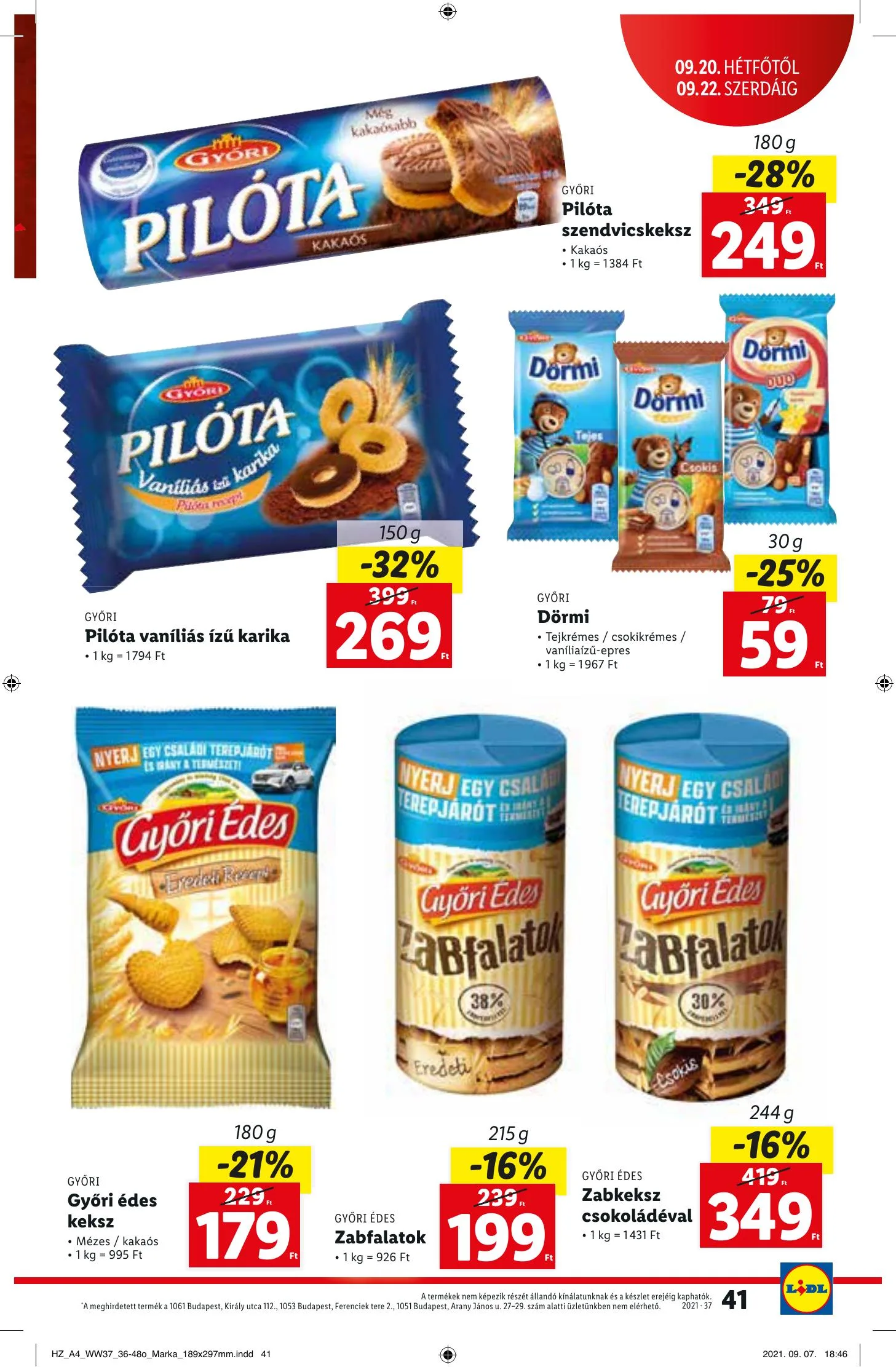Lidl akciós újság 09.16–09.22 – 41. oldal