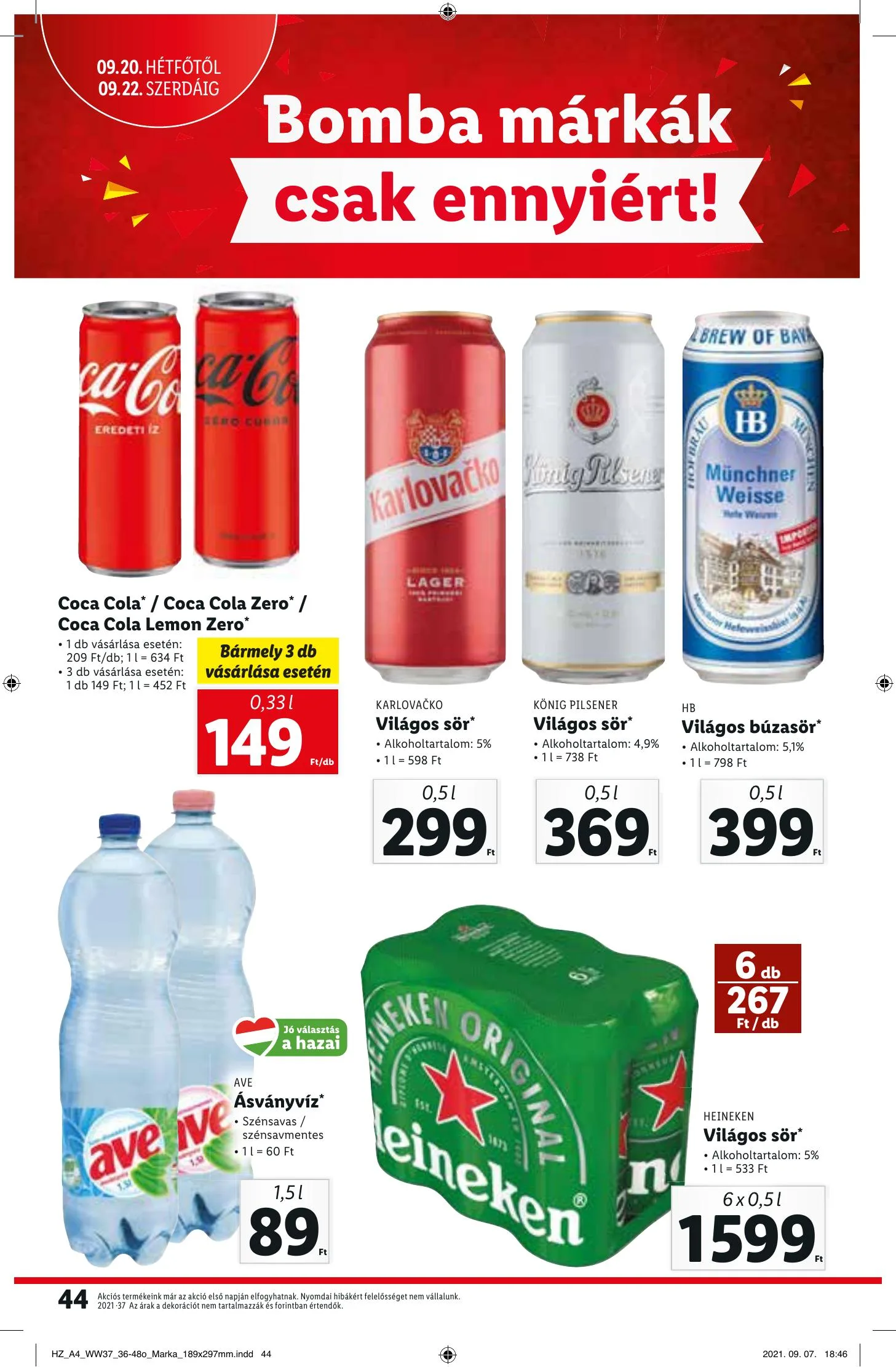 Lidl akciós újság 09.16–09.22 – 44. oldal