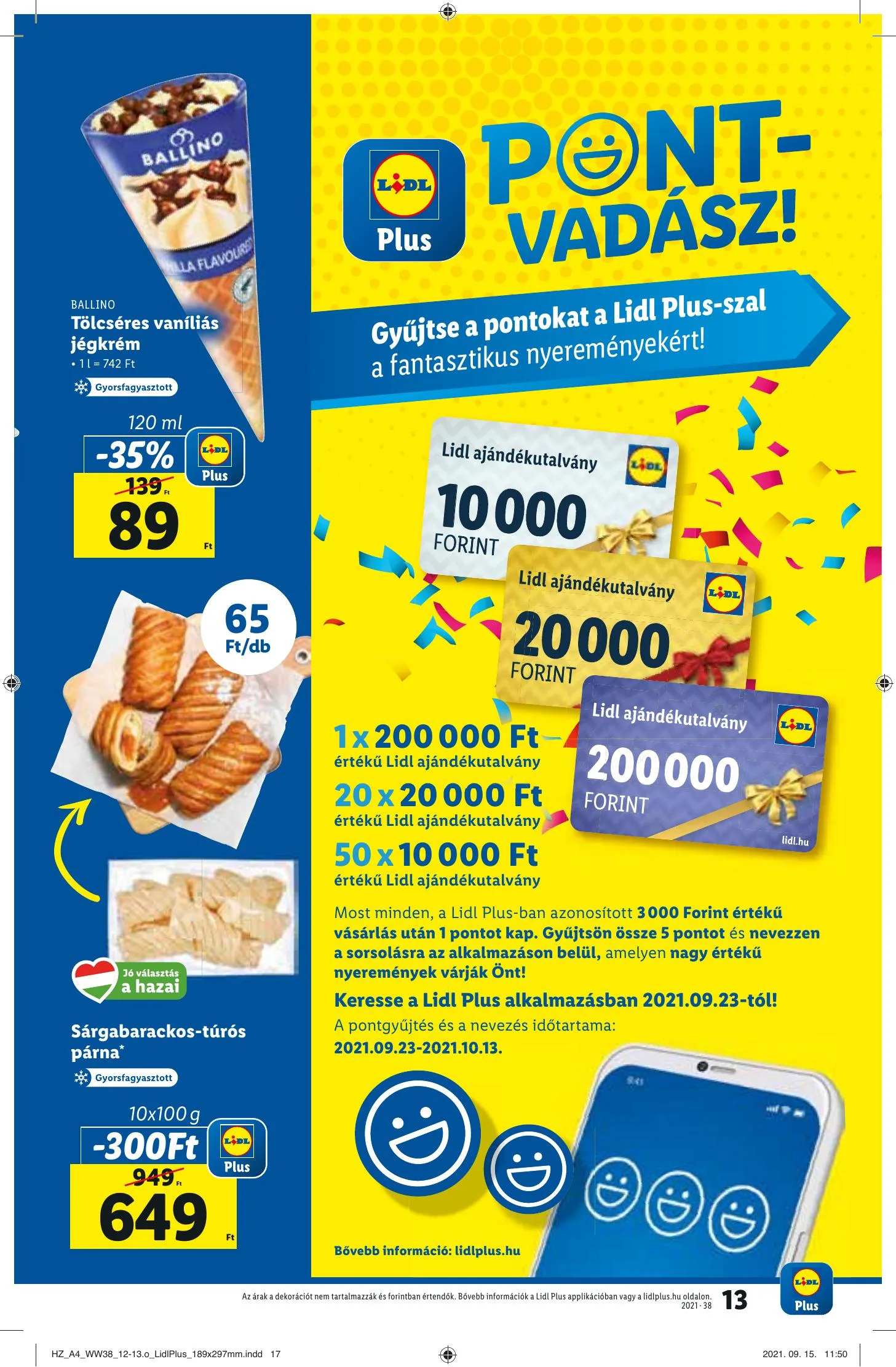 Lidl akciós újság 09.23–09.29 – 13. oldal