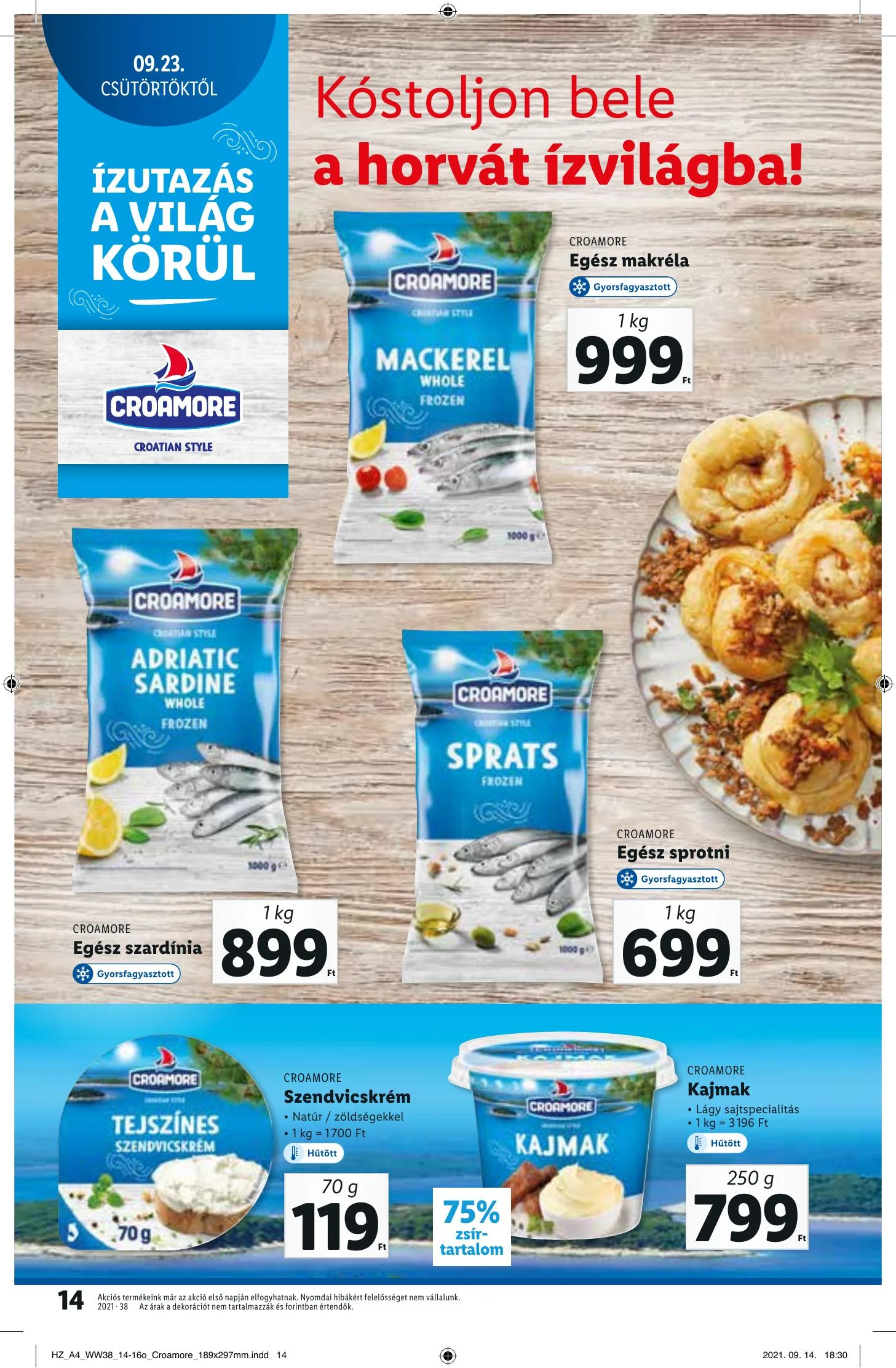 Lidl akciós újság 09.23–09.29 – 14. oldal
