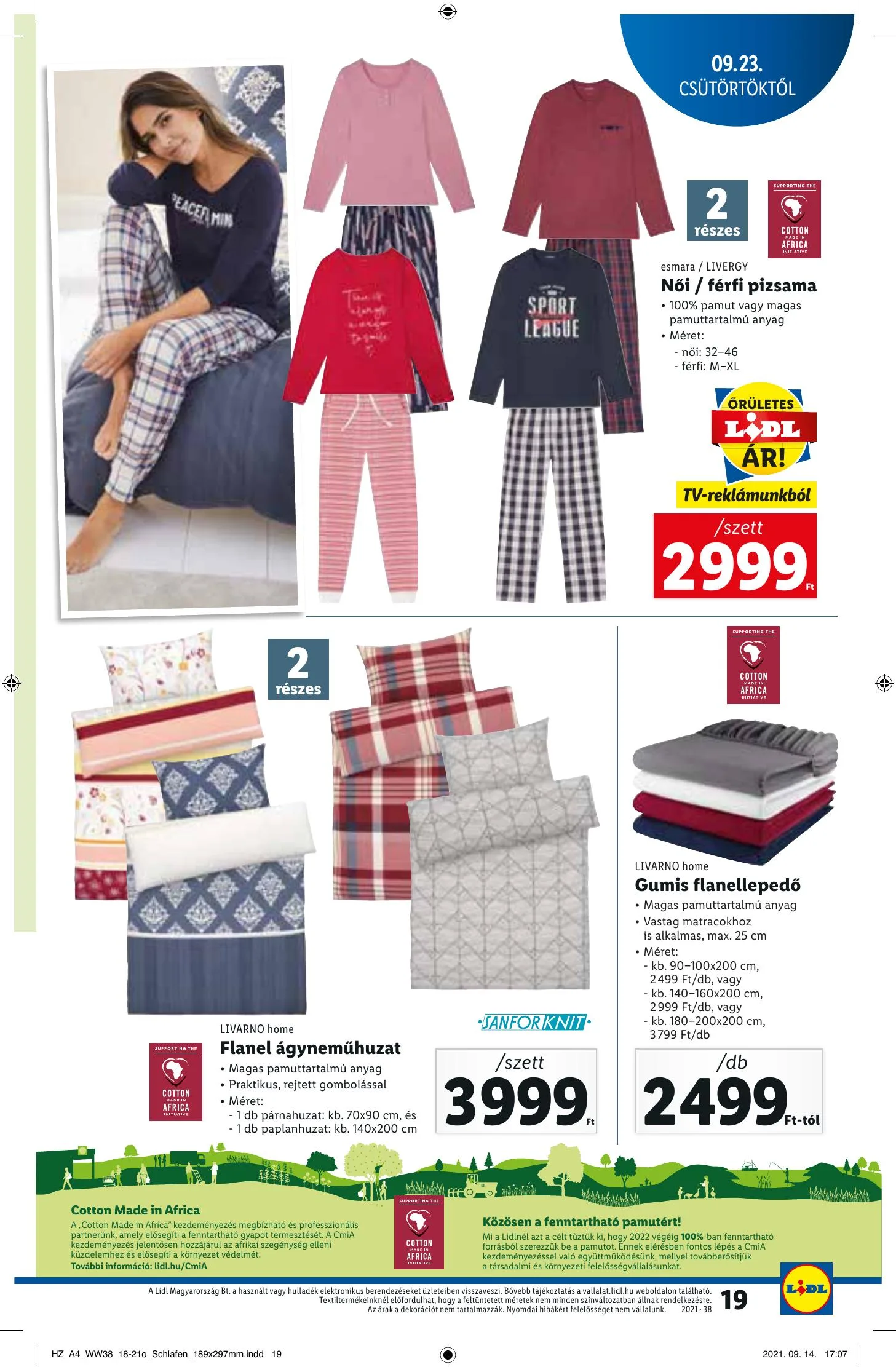 Lidl akciós újság 09.23–09.29 – 19. oldal