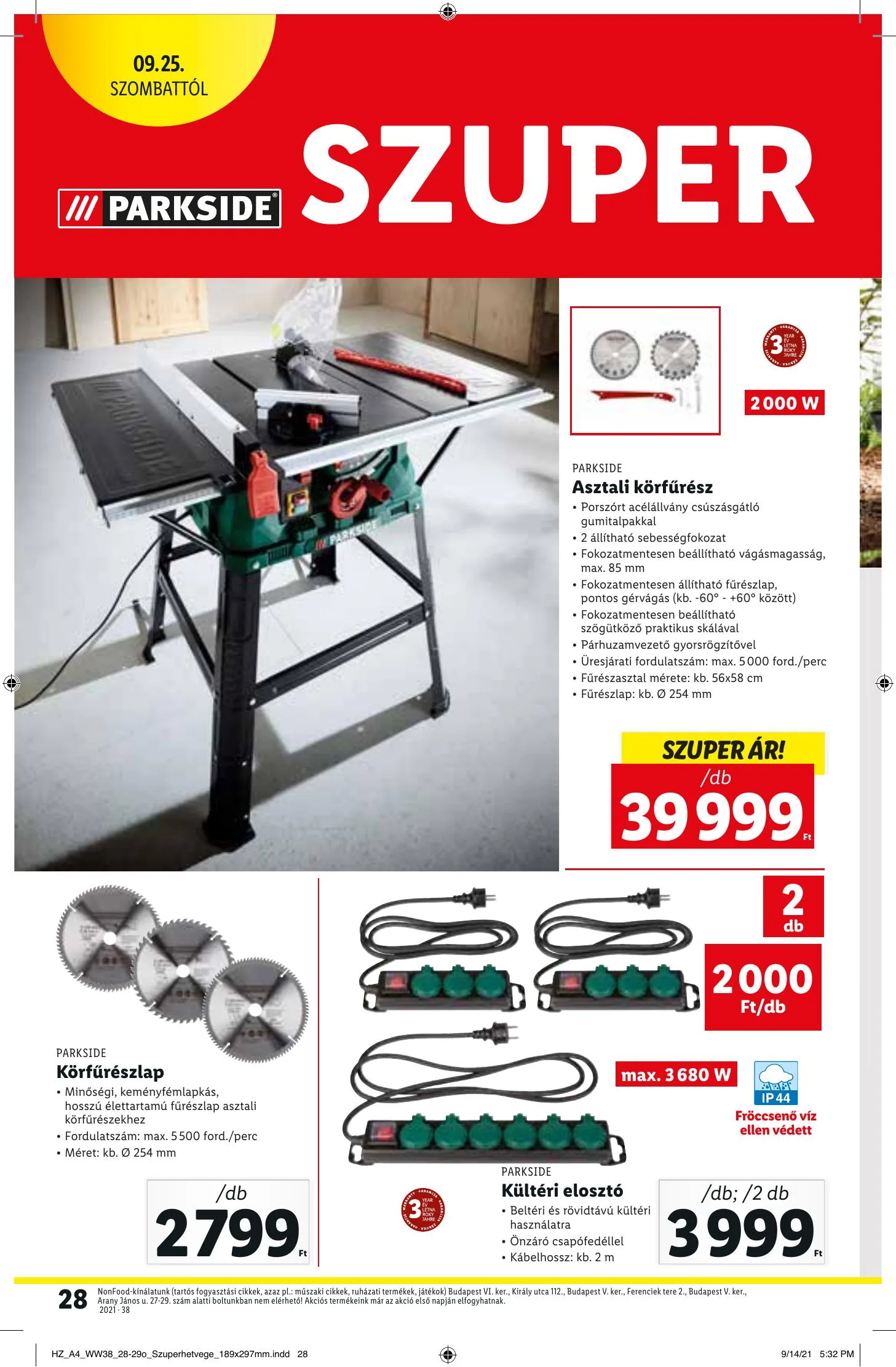 Lidl akciós újság 09.23–09.29 – 28. oldal