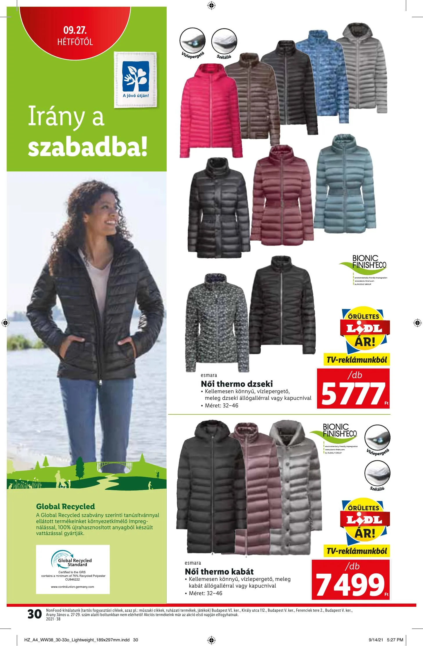 Lidl akciós újság 09.23–09.29 – 30. oldal